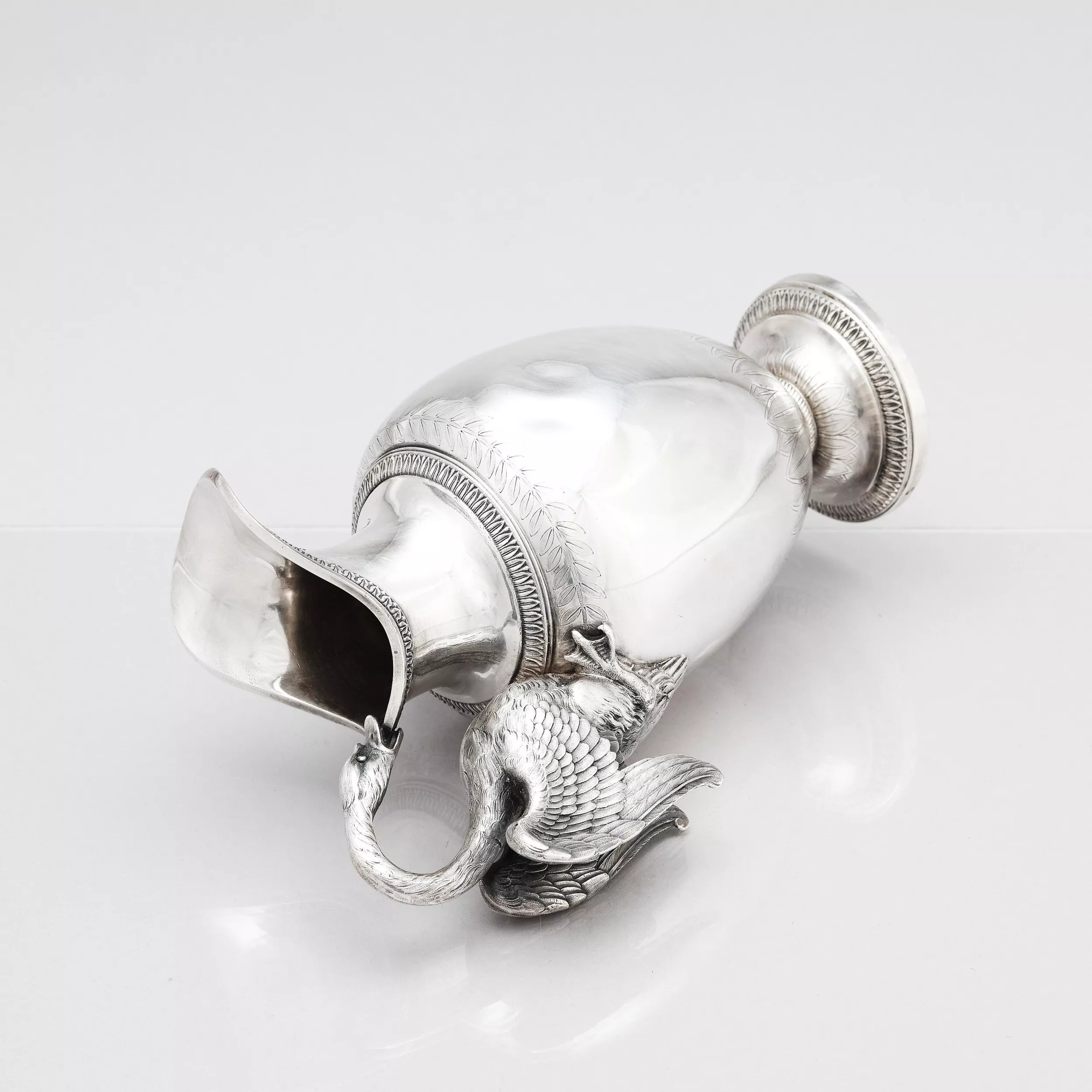 Verseuse française, argent, marque Jean-Baptiste-Claude Odiot (Paris, 1819-1838)