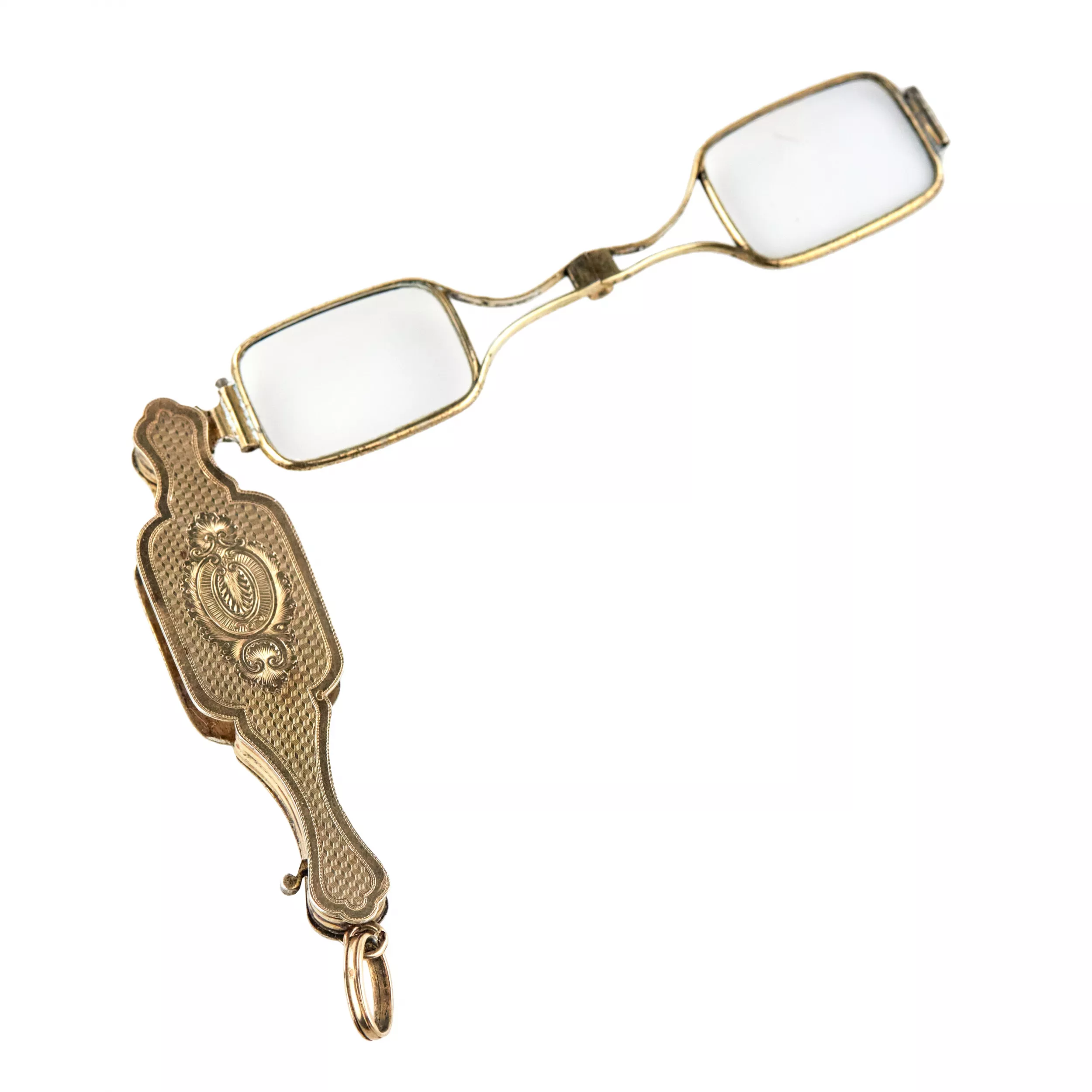 Lorgnette de corsage du 19ème siècle, travail français. 