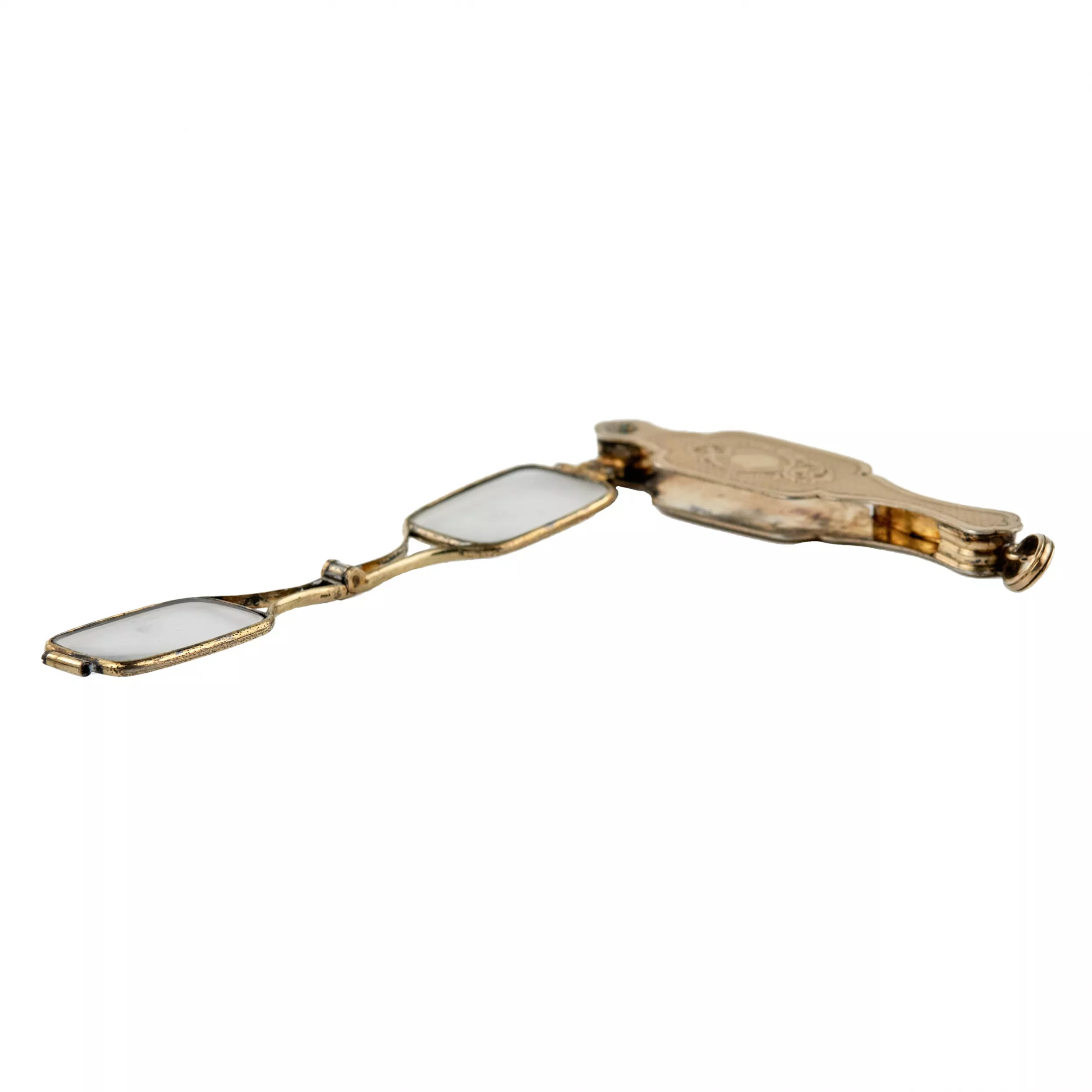 Lorgnette de corsage du 19ème siècle, travail français. 