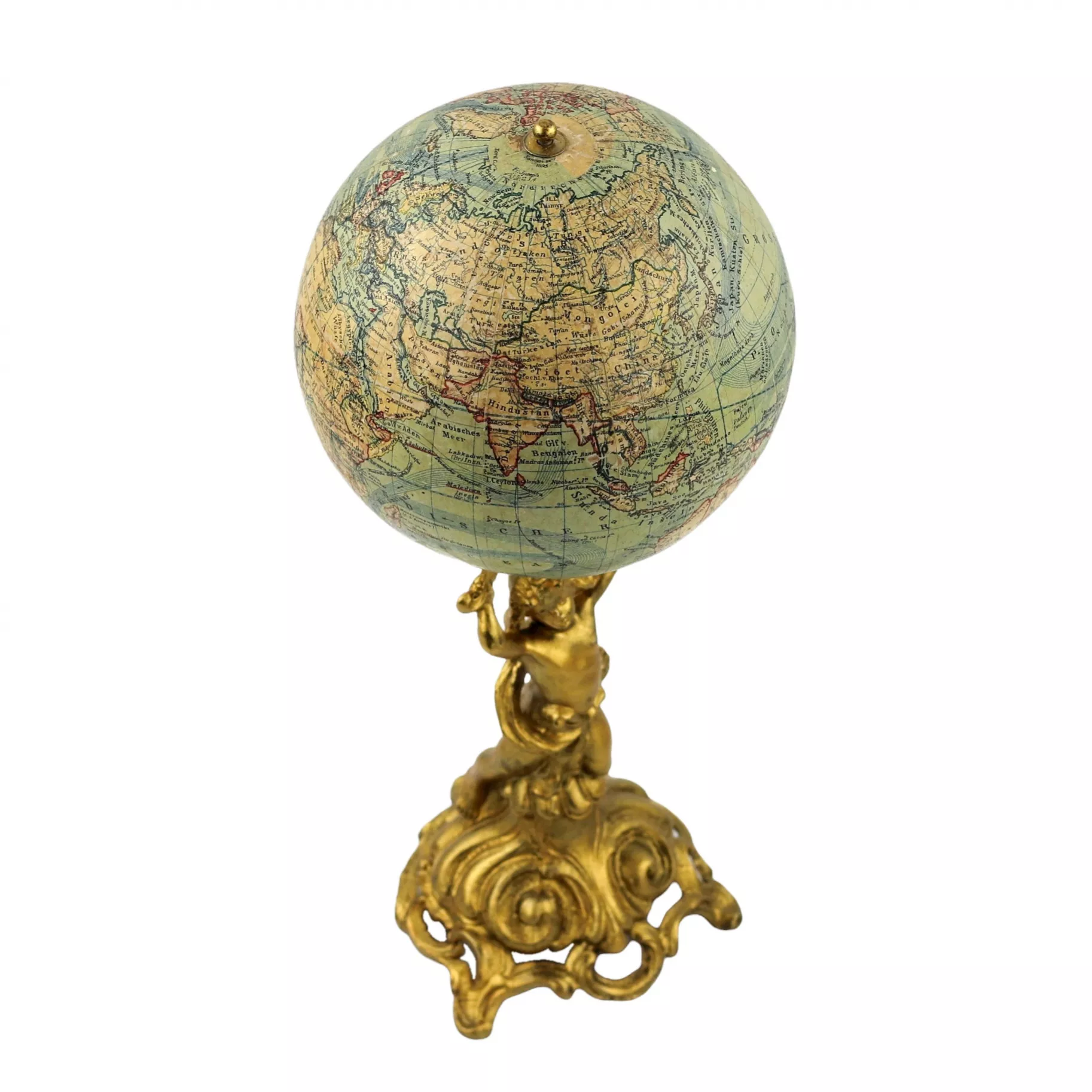Le globe. Ludwig Julius Heymann.1900. 