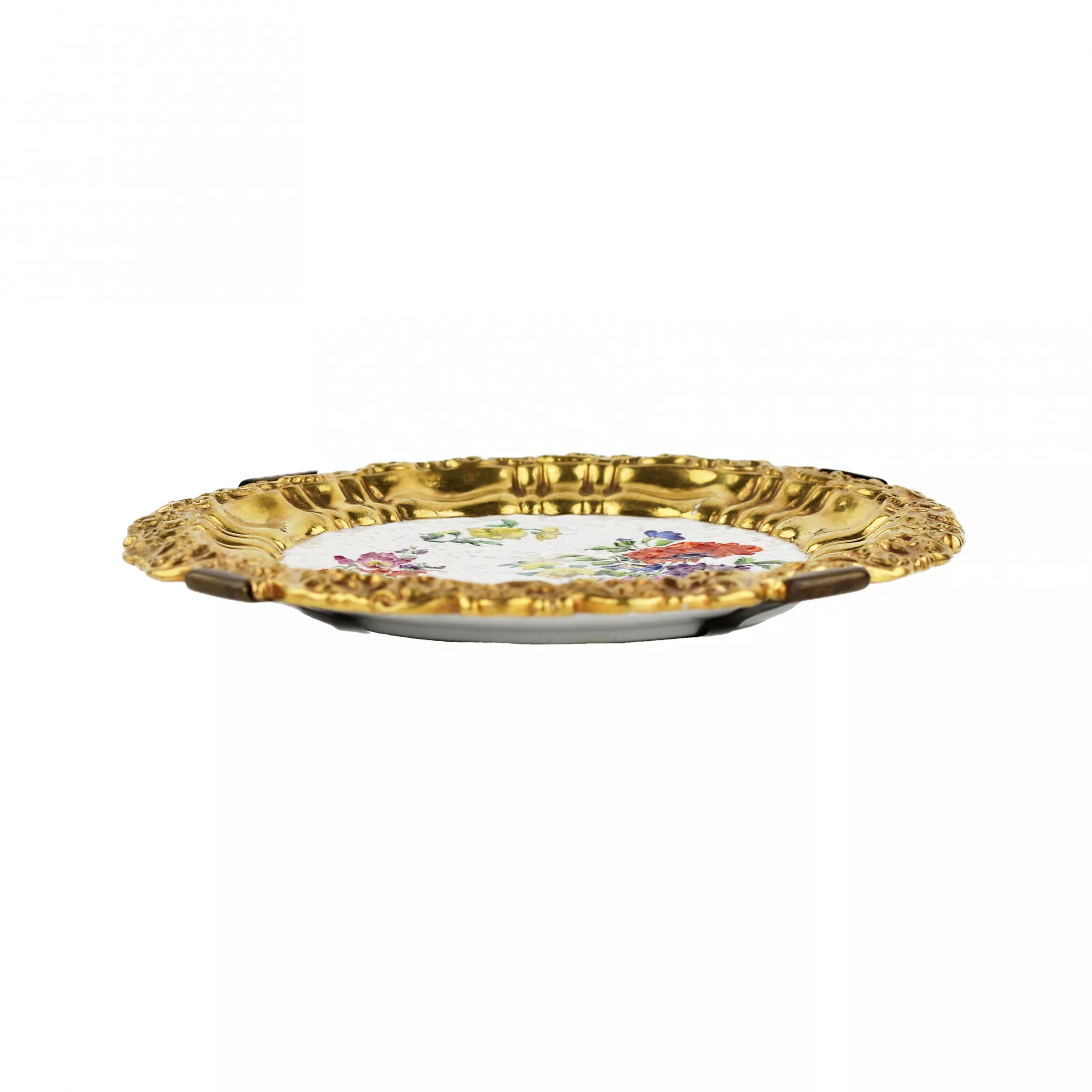 Porte-assiettes decoratif en porcelaine. Manufacture imperiale de porcelaine, 1825-1855 