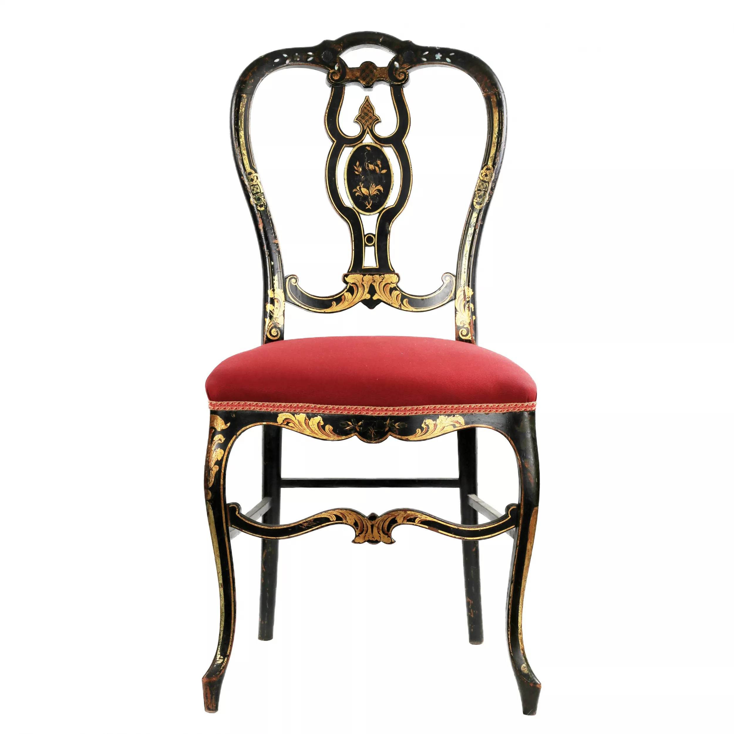 Quatre chaises de style Napoleon III. 