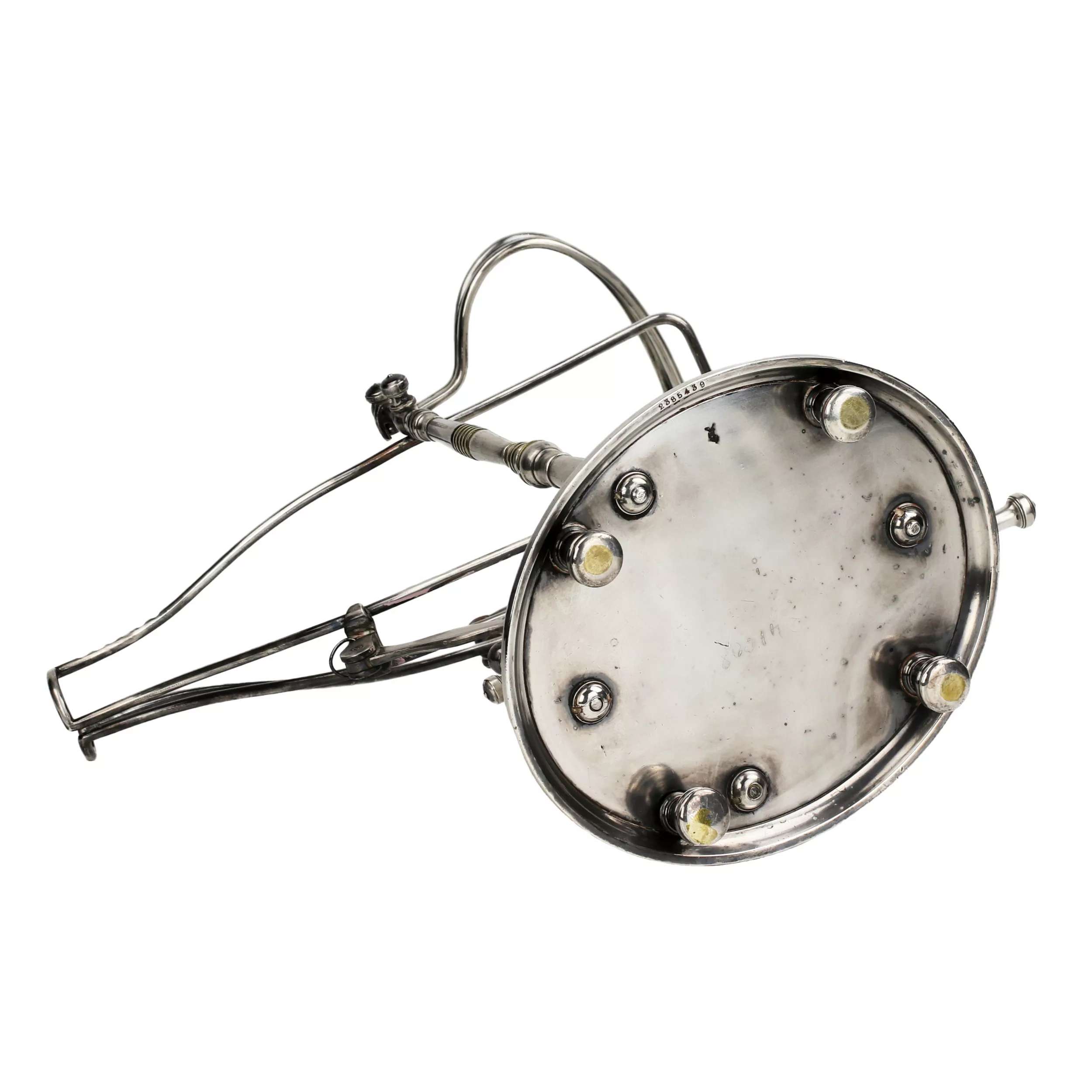 Magnificent carriage with a gate mechanism for pouring drinks. Christofle. 