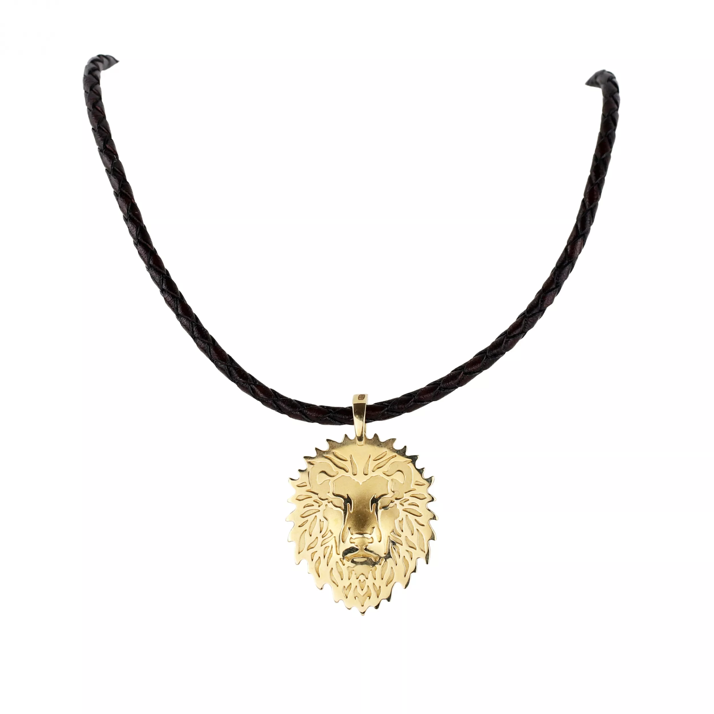 Carrera et Carrera. Pendentif Lion en or 18 carats. 