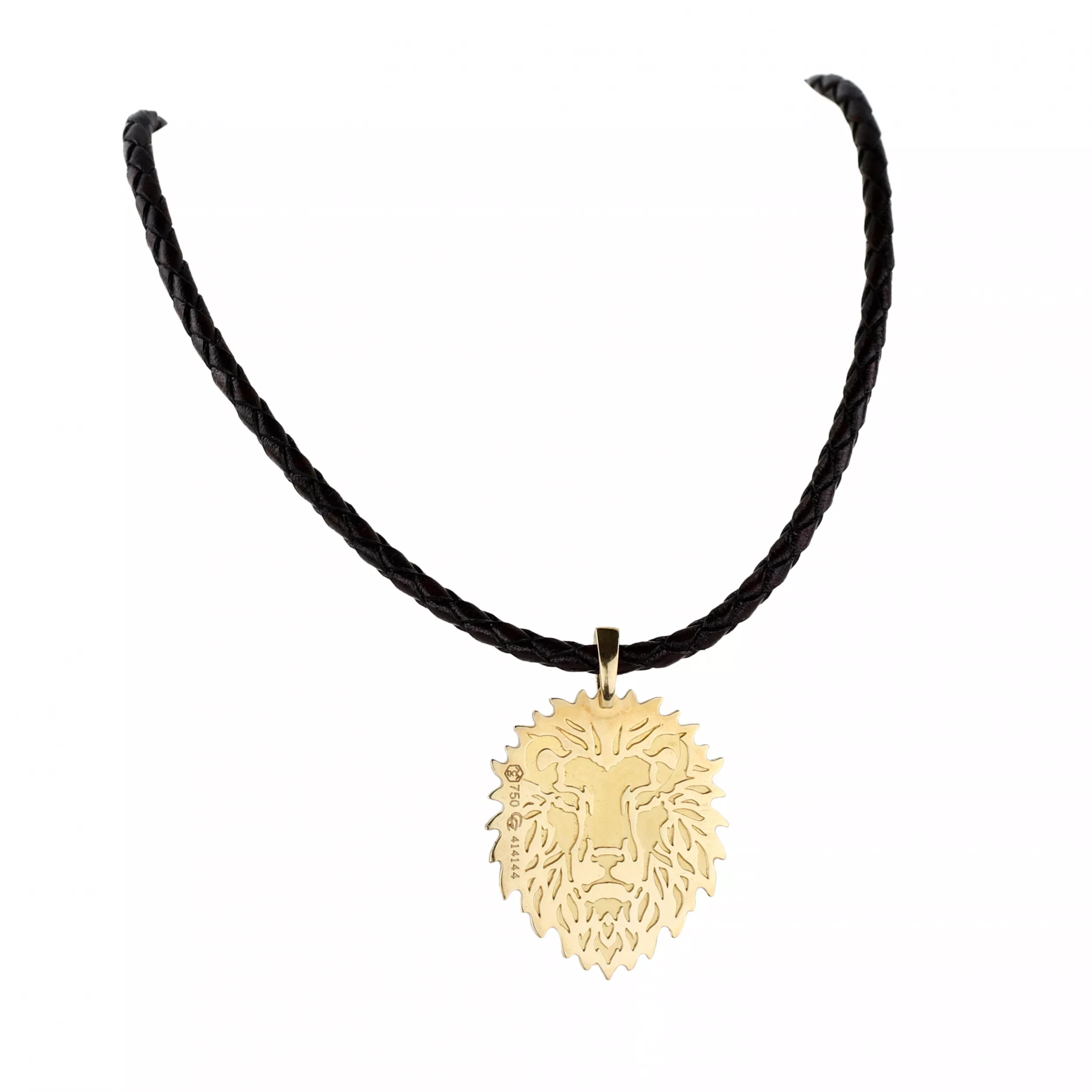 Carrera et Carrera. Pendentif Lion en or 18 carats. 