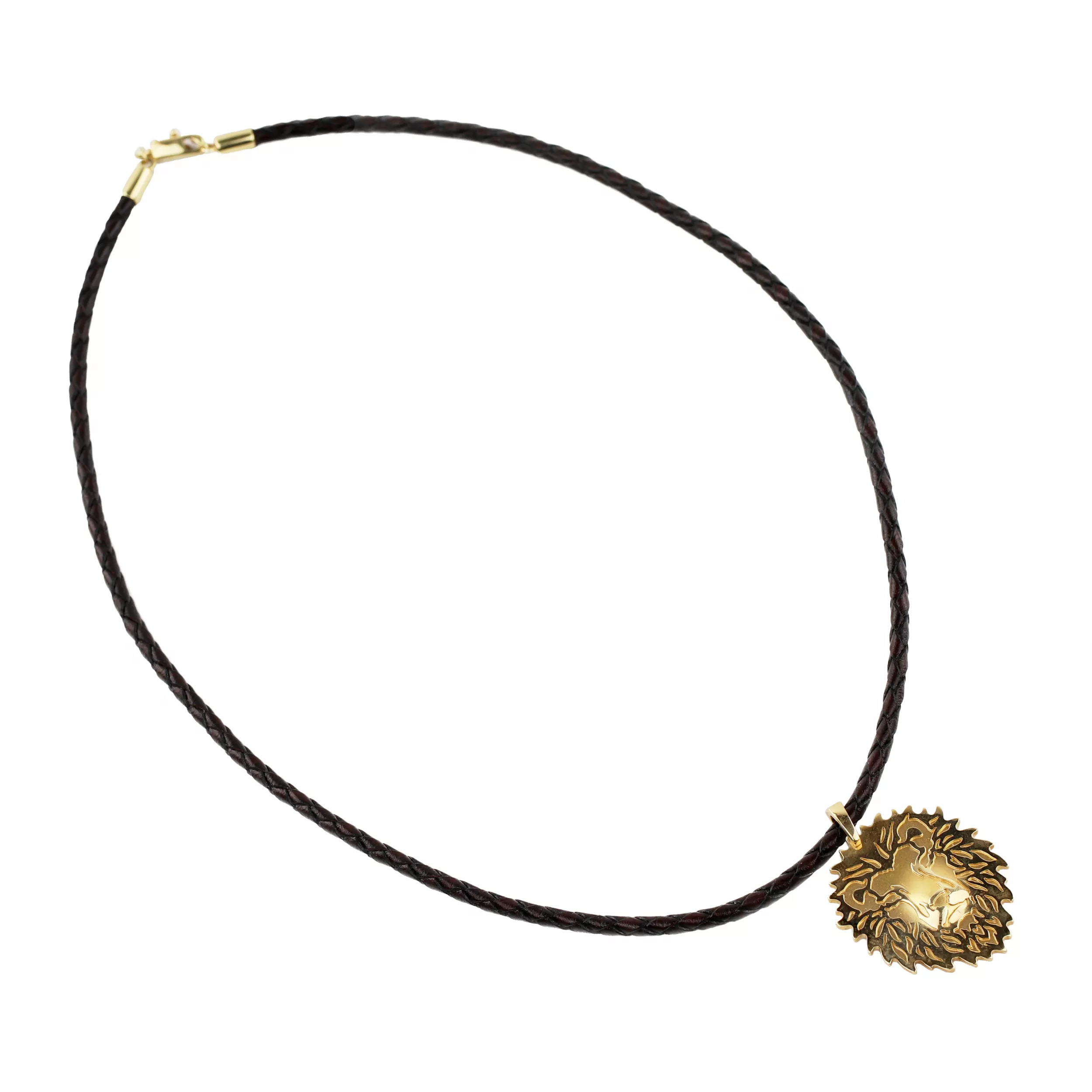 Carrera et Carrera. Pendentif Lion en or 18 carats. 
