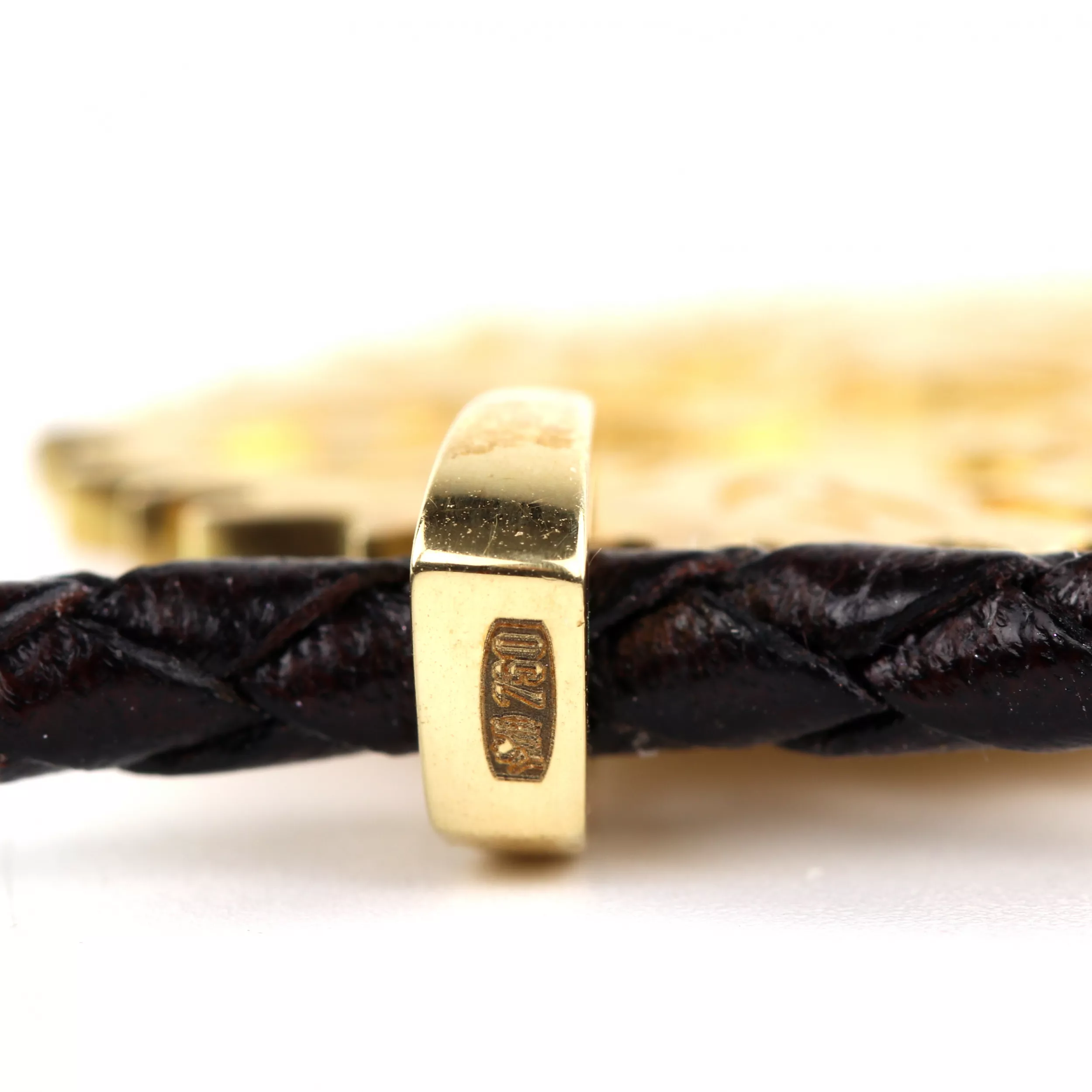 Carrera et Carrera. Pendentif Lion en or 18 carats. 