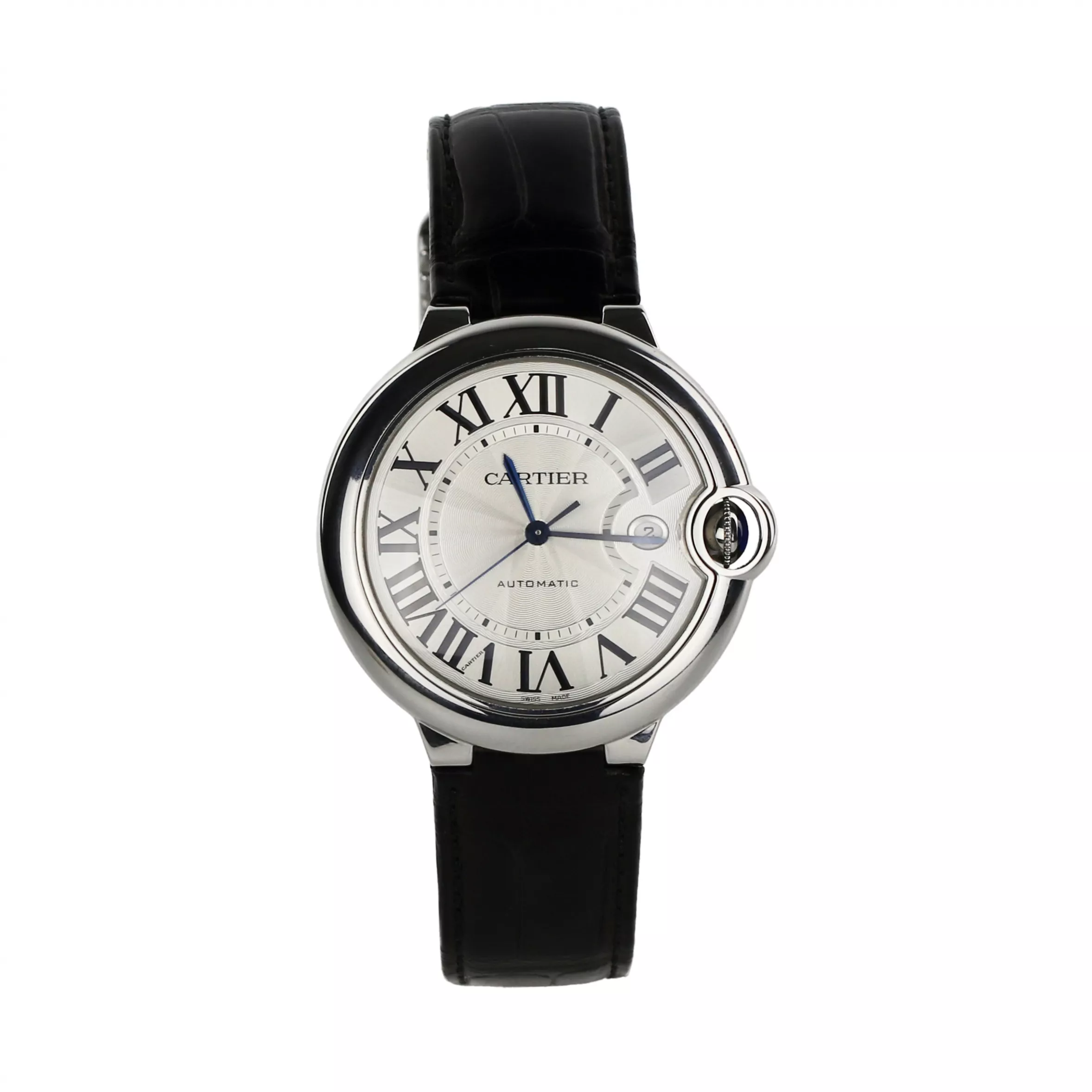 Montre Cartier Ballon Bleu de Cartier. Boitier acier 42mm. 