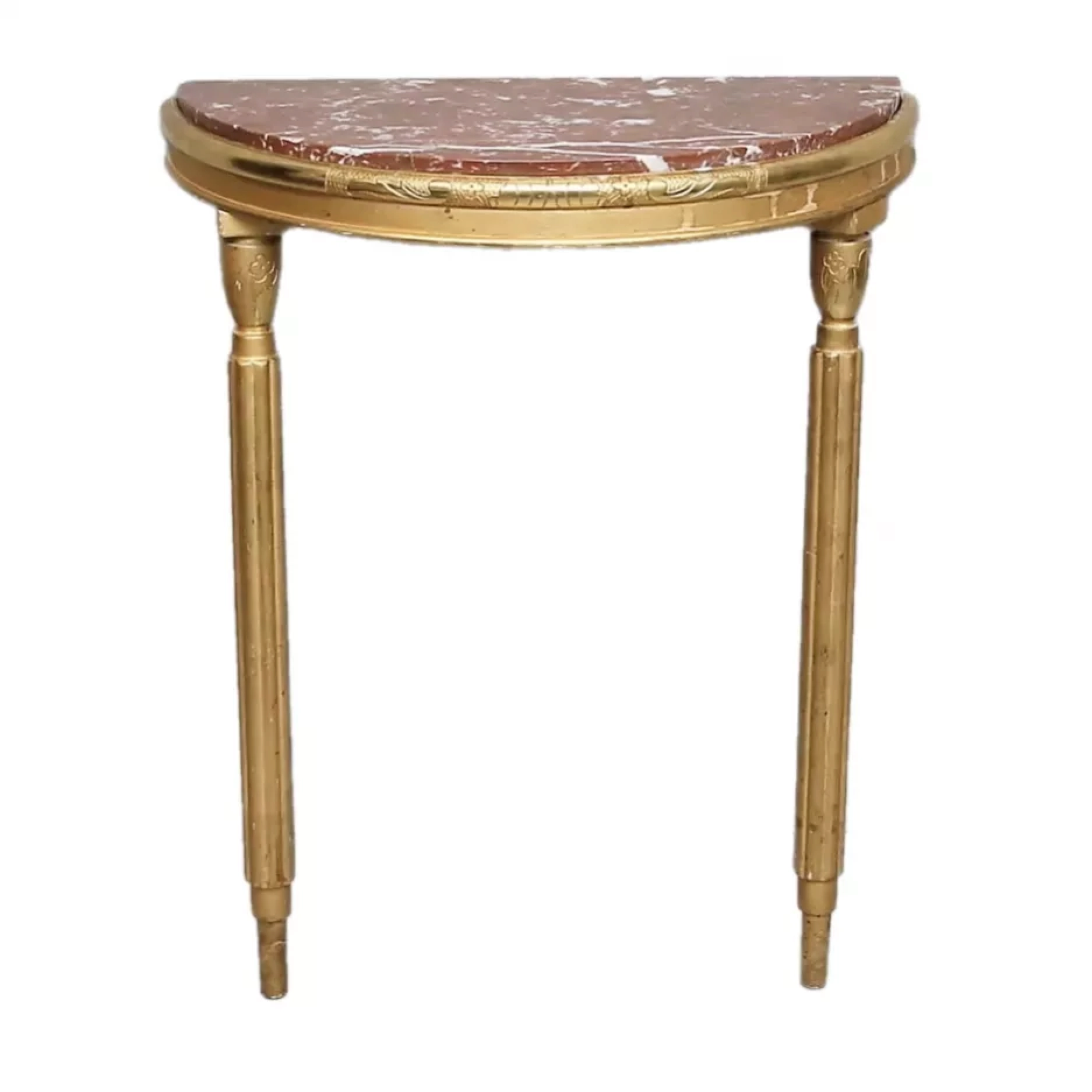 Mirror with a console in the Empire style