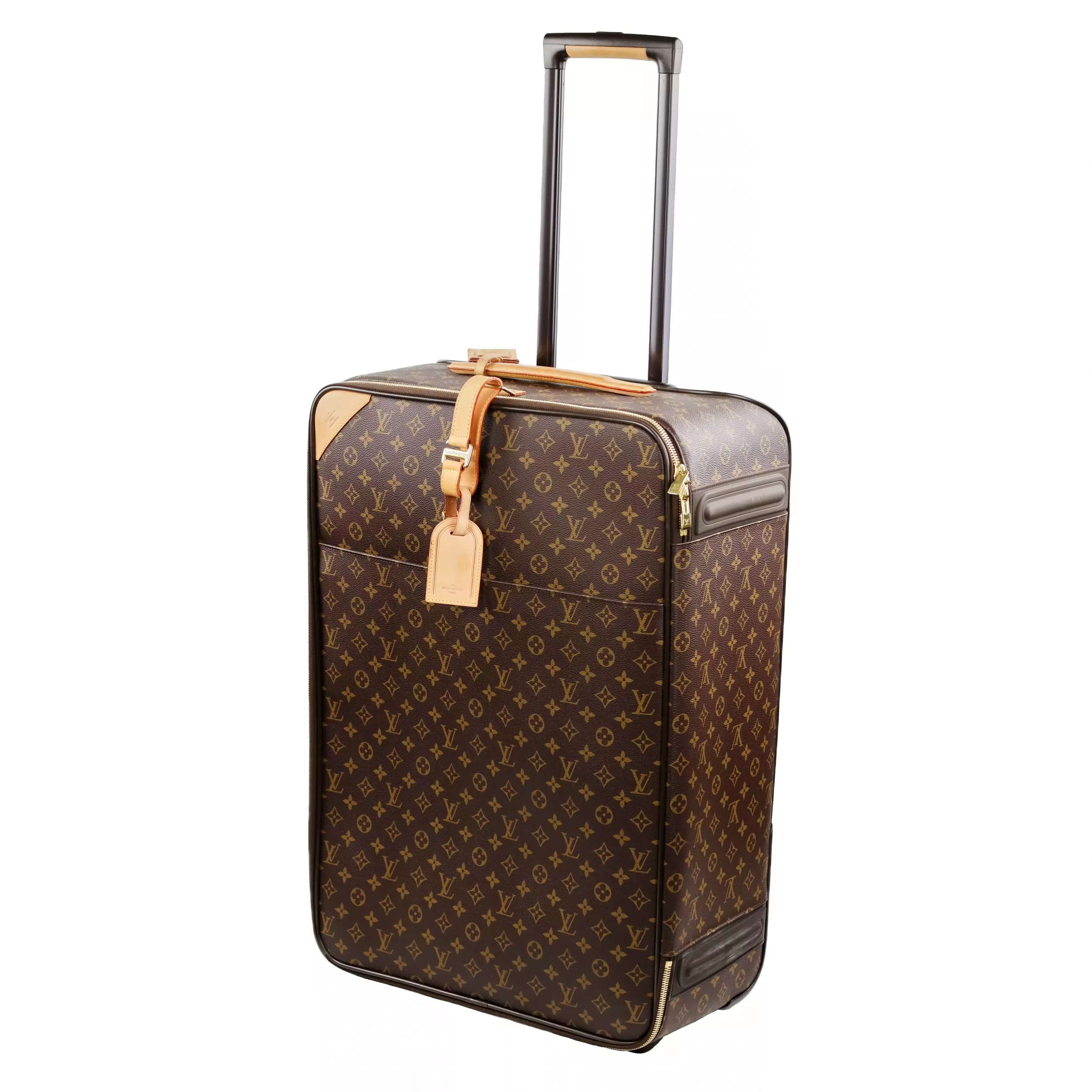 Кожаный, дорожный чемодан Louis Vuitton Monogram Pegase Legere 65 Suitcase.