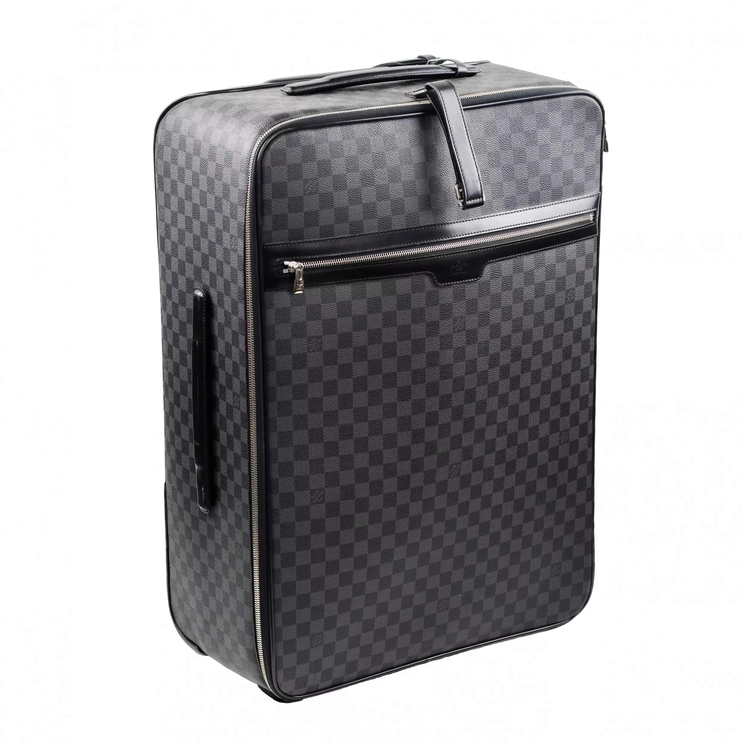 Valise de voyage en cuir Valise Louis Vuitton Monogram Pegase Legere 65. 