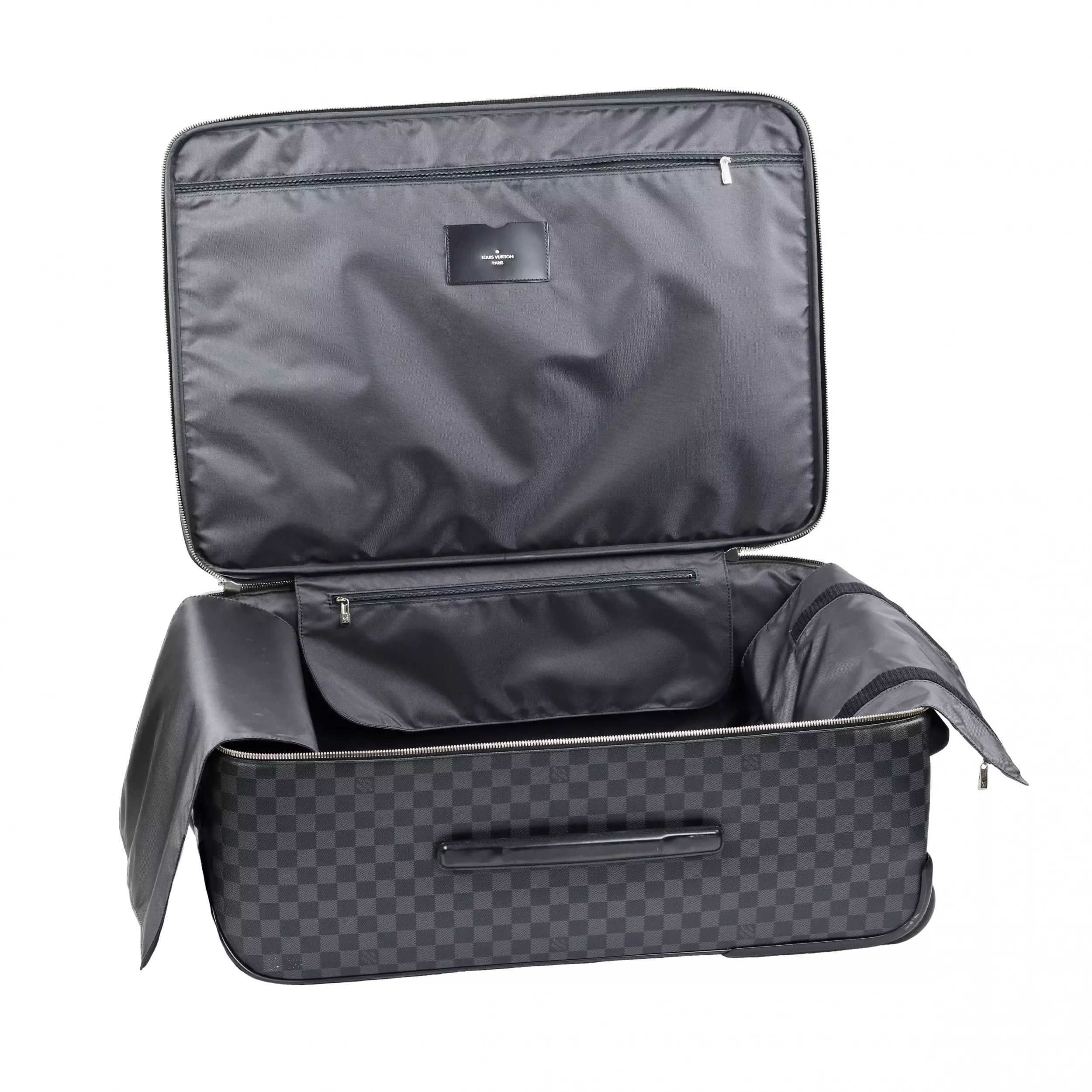 Valise de voyage en cuir Valise Louis Vuitton Monogram Pegase Legere 65. 