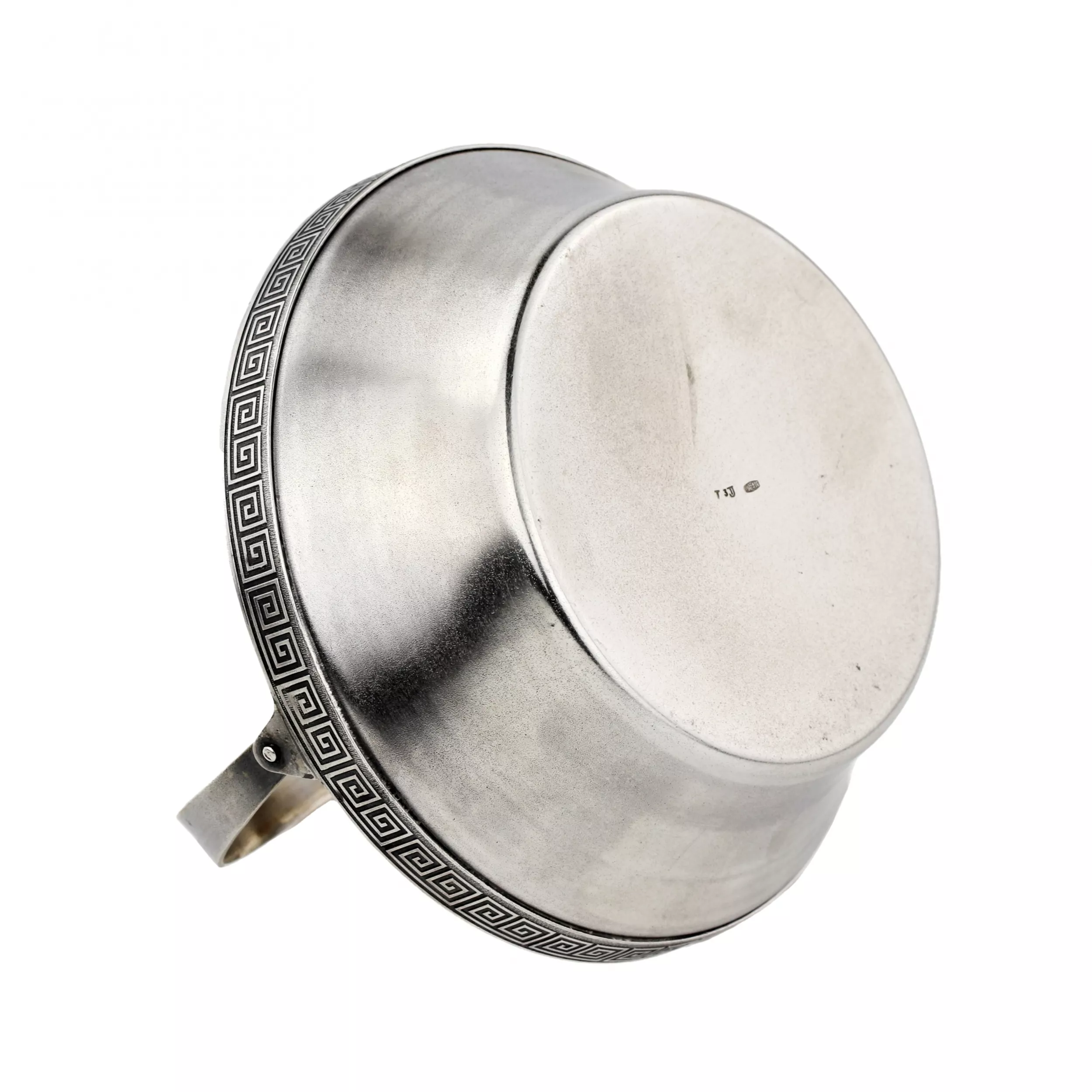 Sucrier en argent avec poignee, 3e usine de bijoux de Tallinn. 1970-80 