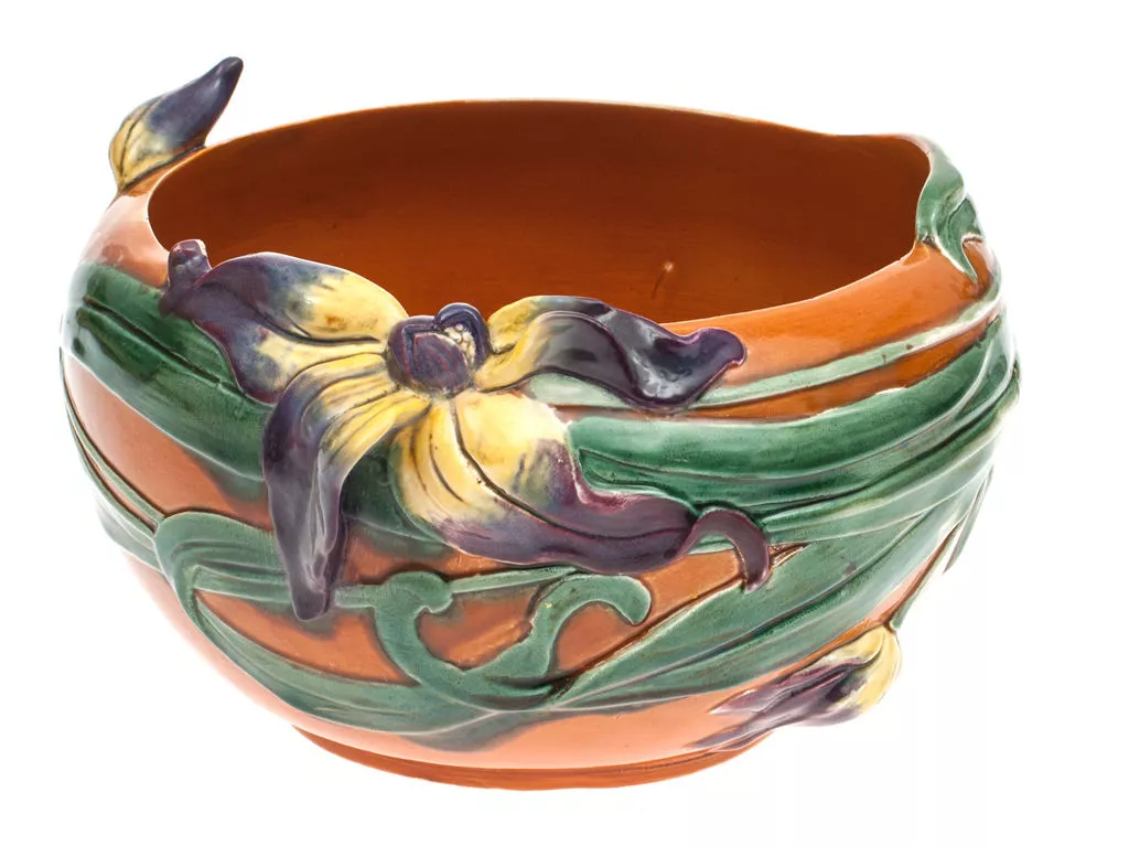 Porcelain vase `Flowers`