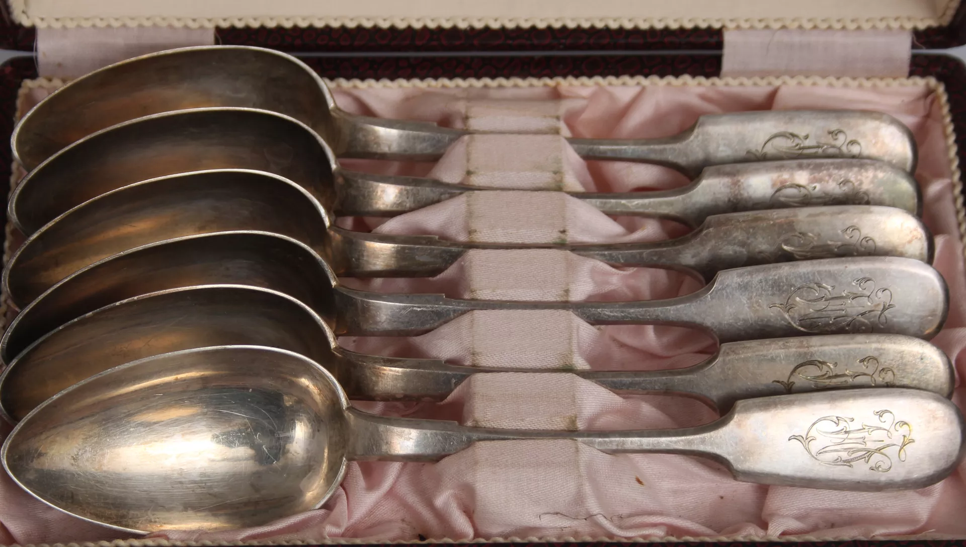 Silver tablespoons (6 pcs.)