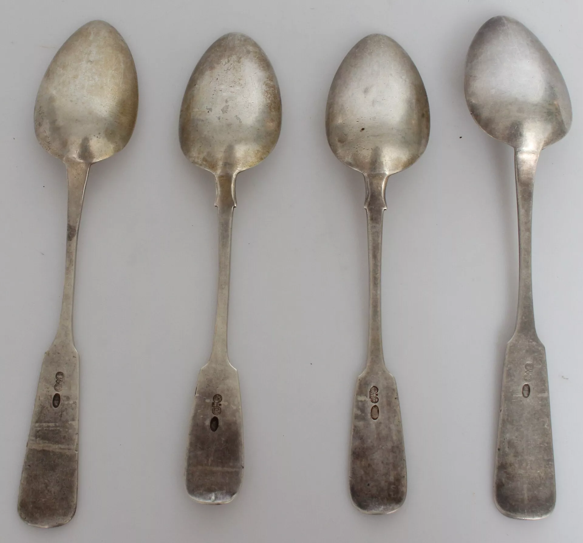 Silver spoons (4 pcs.)