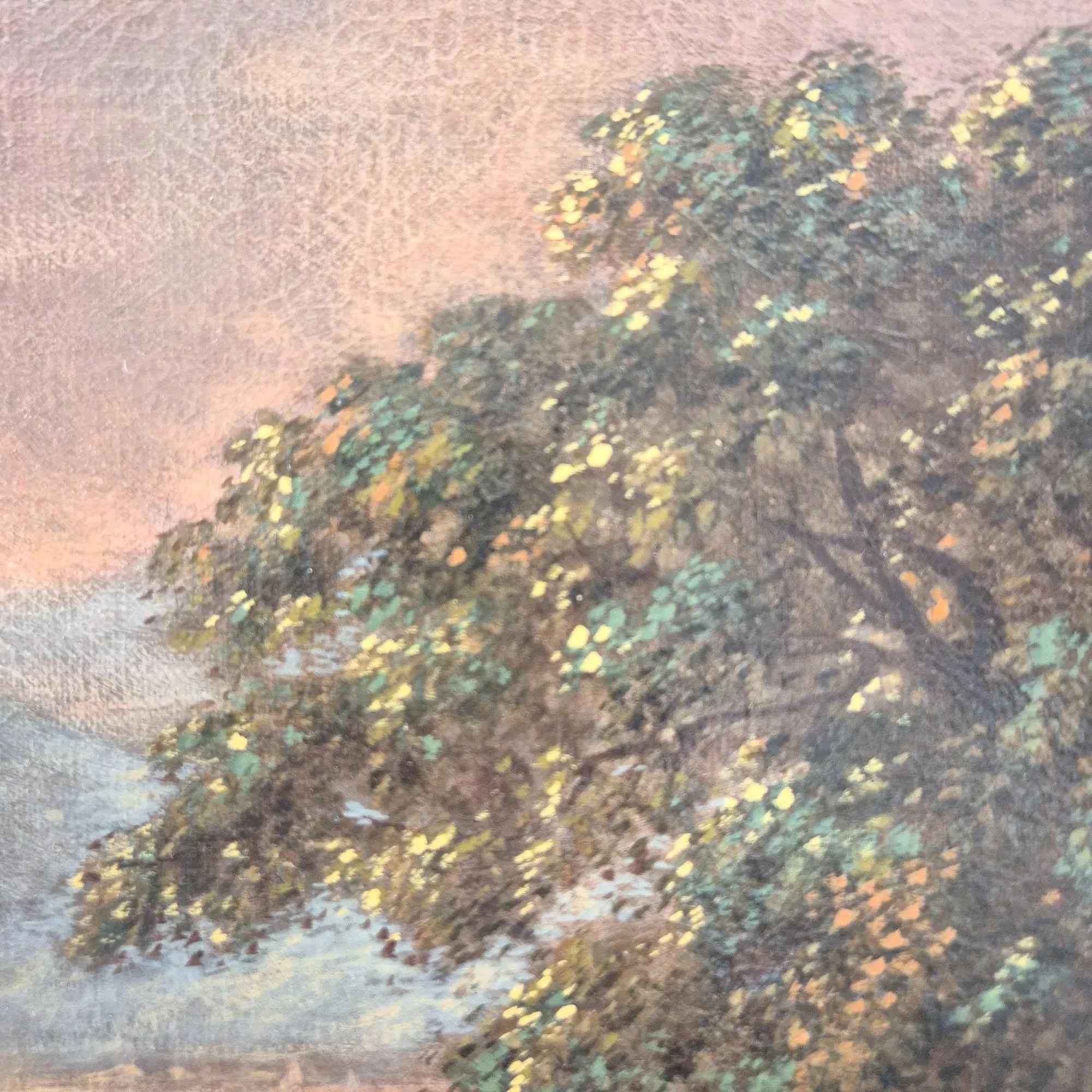 Hunting scene, 18th century, Oil on canvas