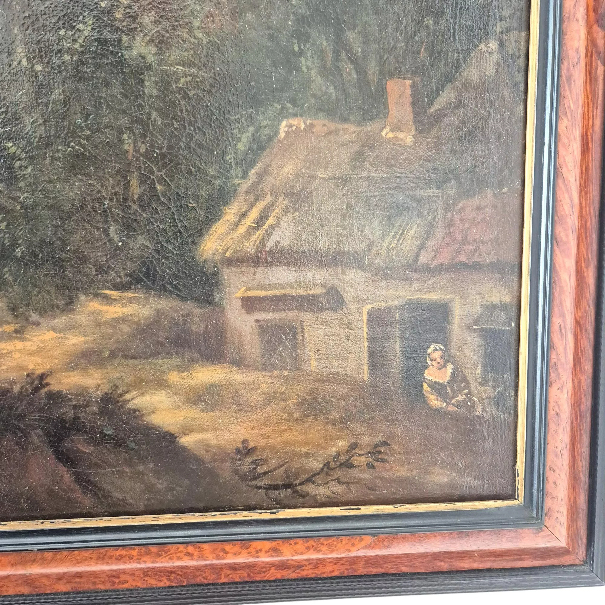 Hunting scene, 18th century, Oil on canvas