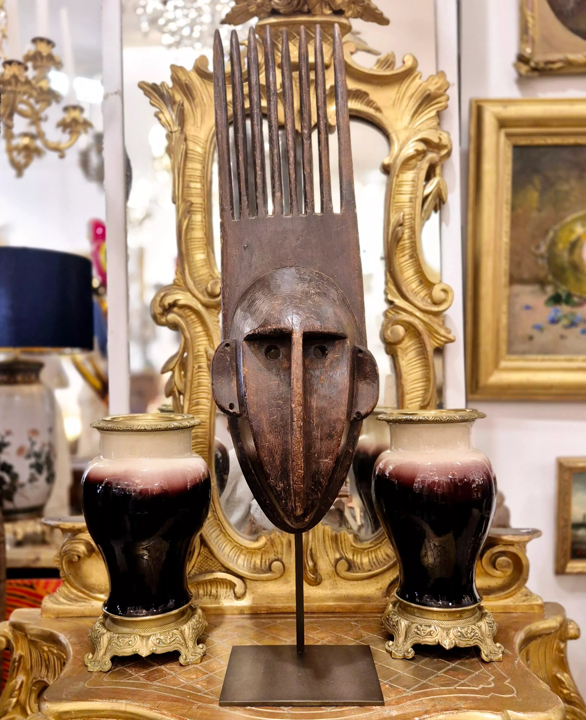 Bamana N`tomo mask, Mali, 20th century