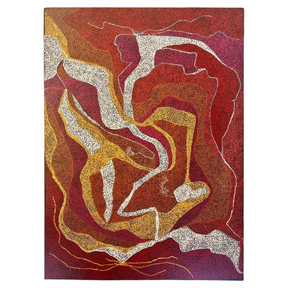 Aboriginal Painting By Jorna Newberry, Australia