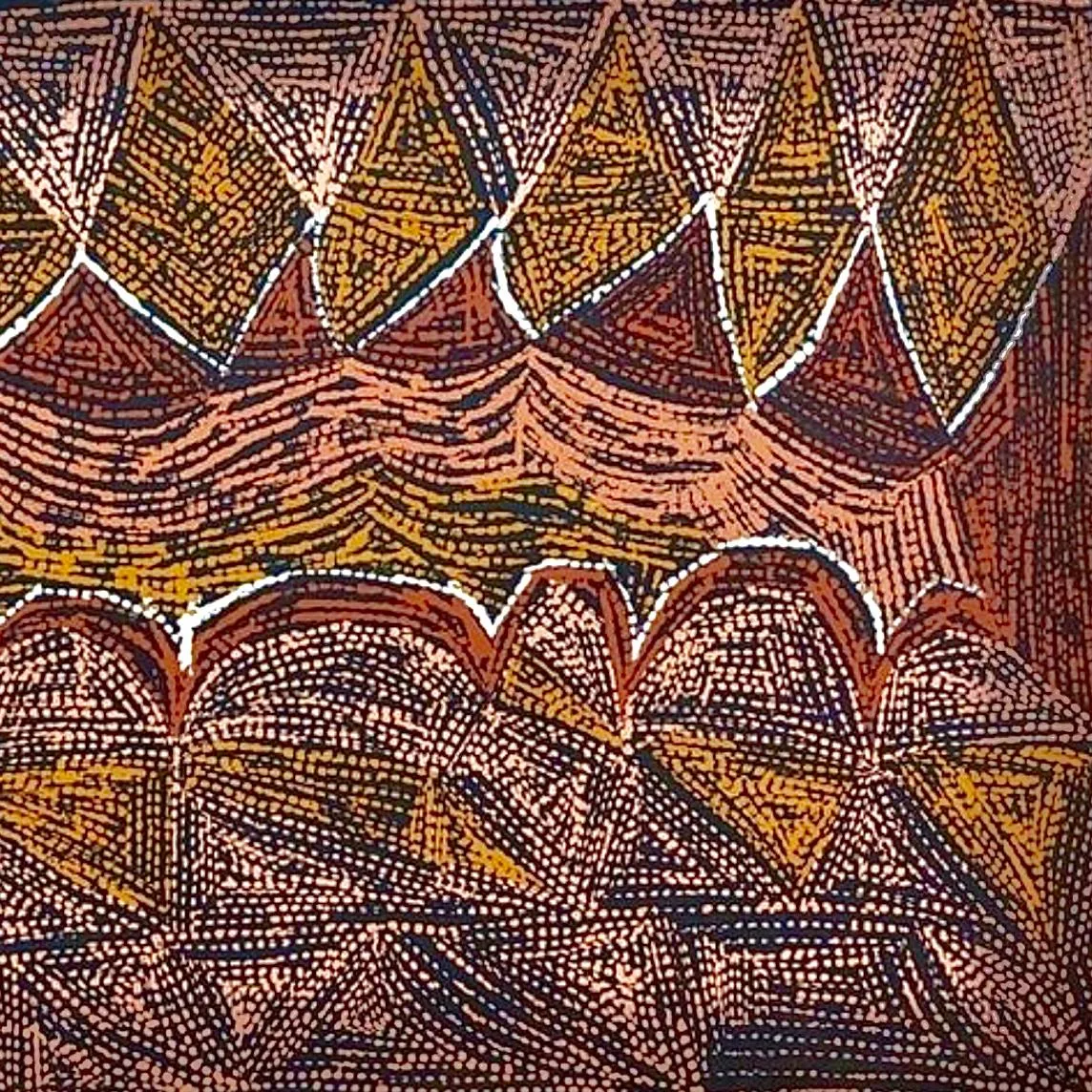 Aboriginal Painting by Cornelia Tipuamanturriri, Tiwi Island