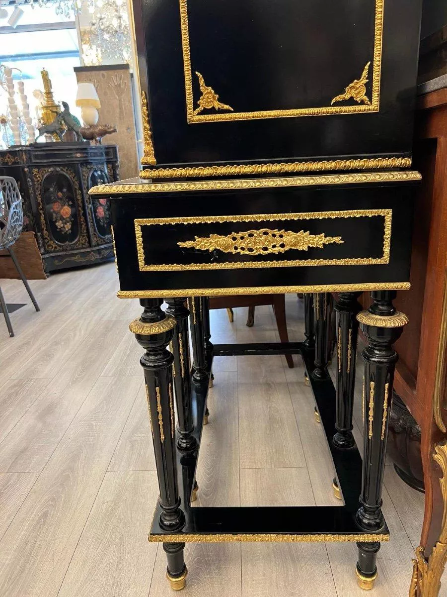Napoleon III Cabinet in Boulle Marquetry, mid-20th Century.