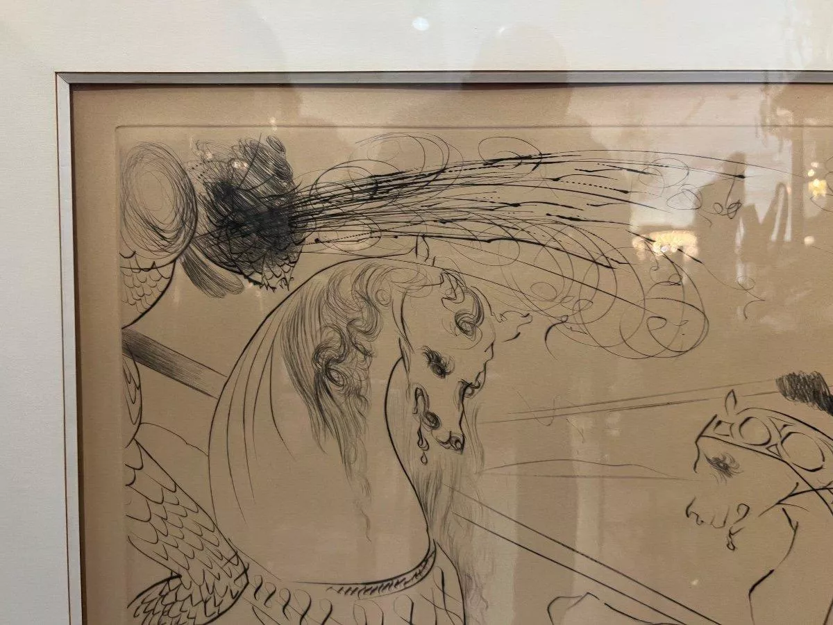 Rare Original Etching by Salvador Dalí­, Handsigned and Numbered 118150
