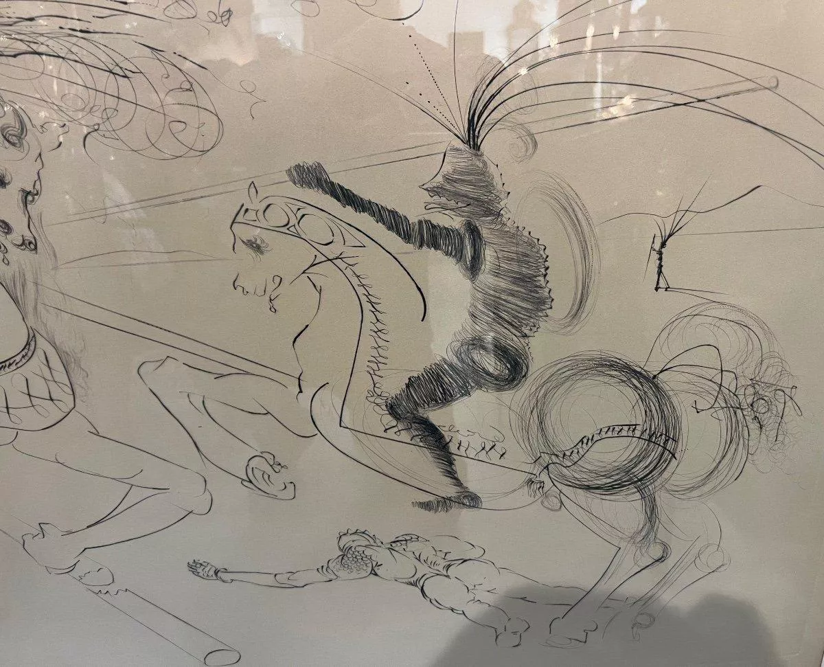 Rare Original Etching by Salvador Dalí­, Handsigned and Numbered 118150