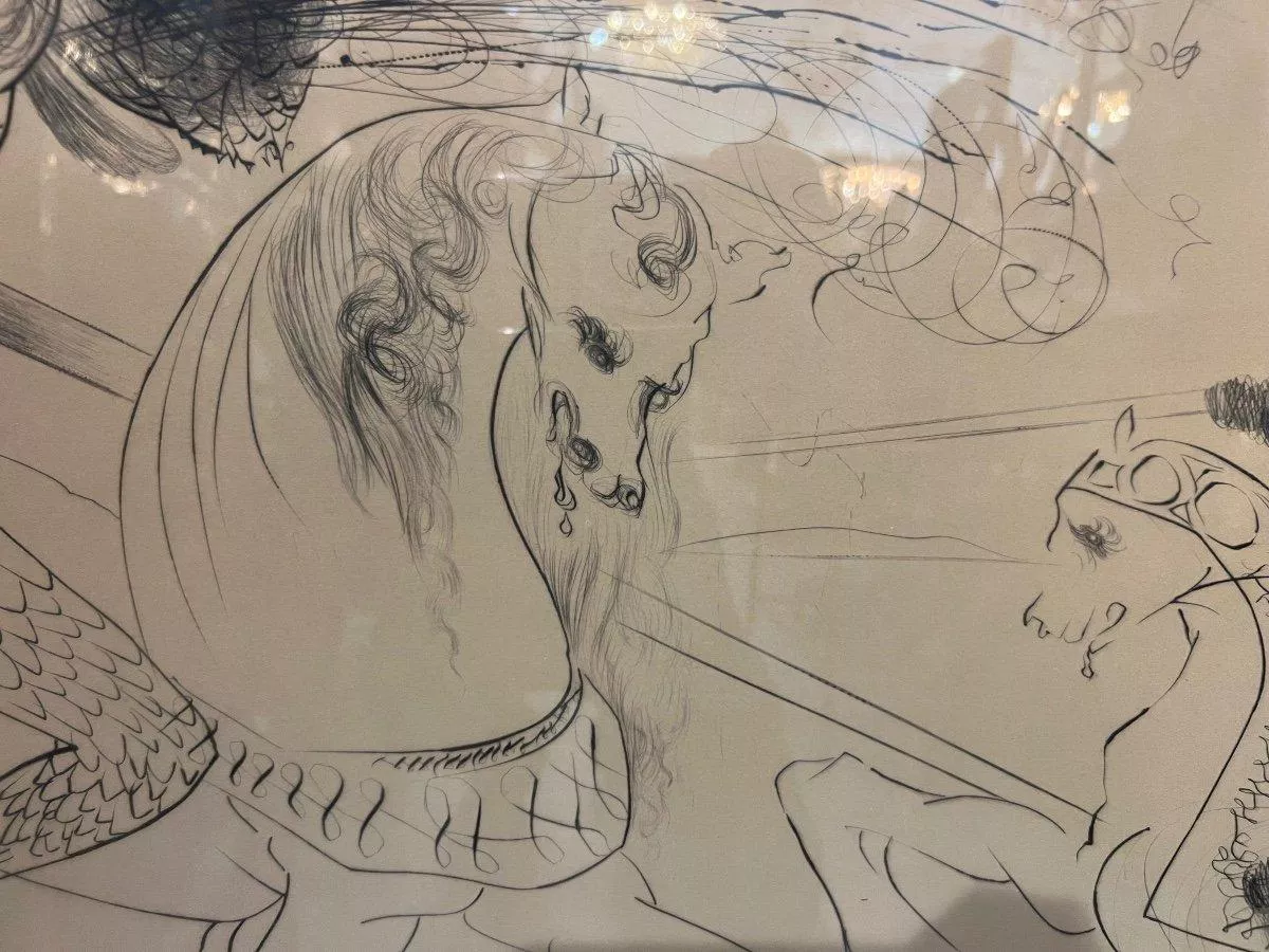 Rare Original Etching by Salvador Dalí­, Handsigned and Numbered 118150