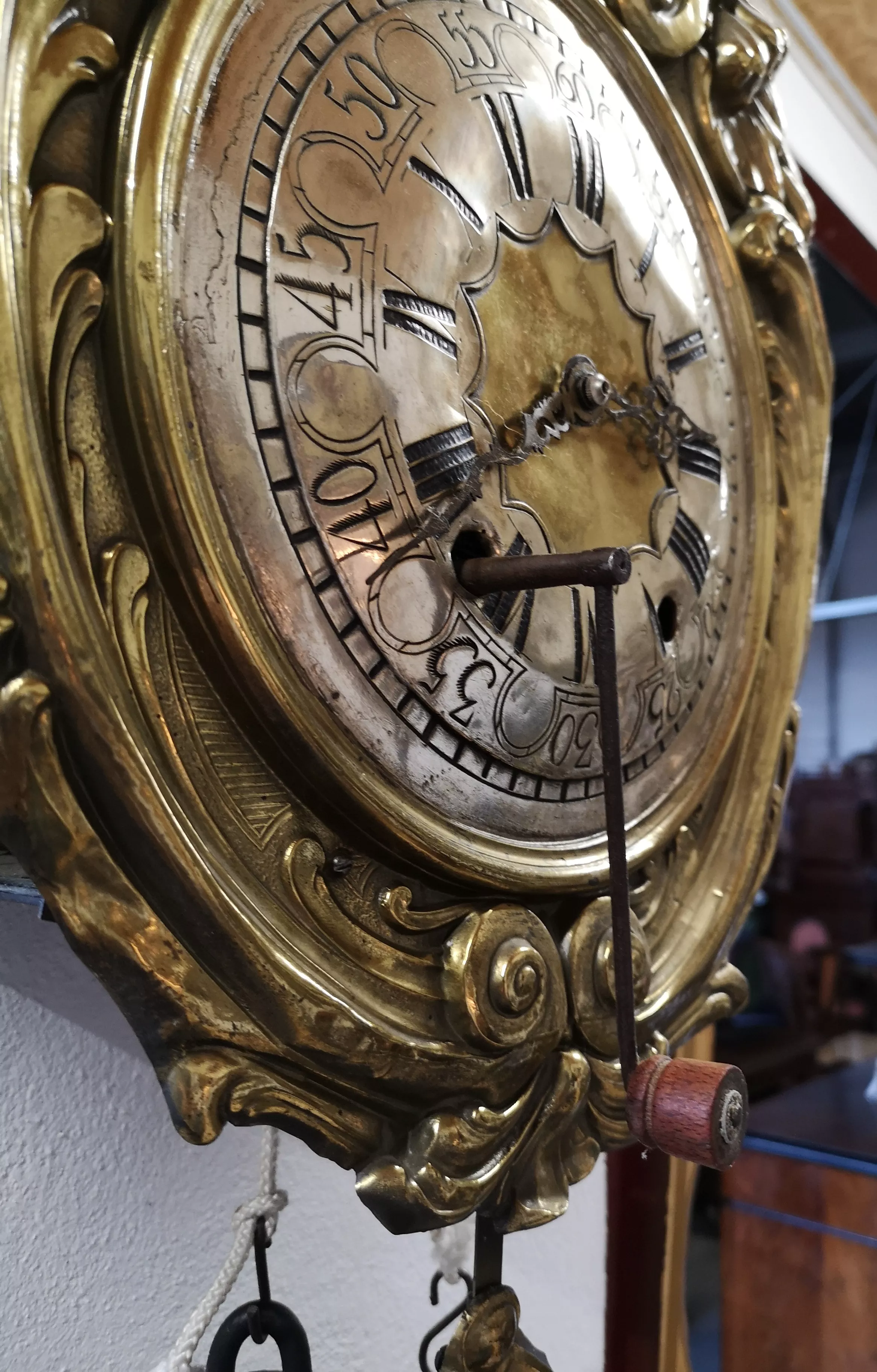Antique wall clock