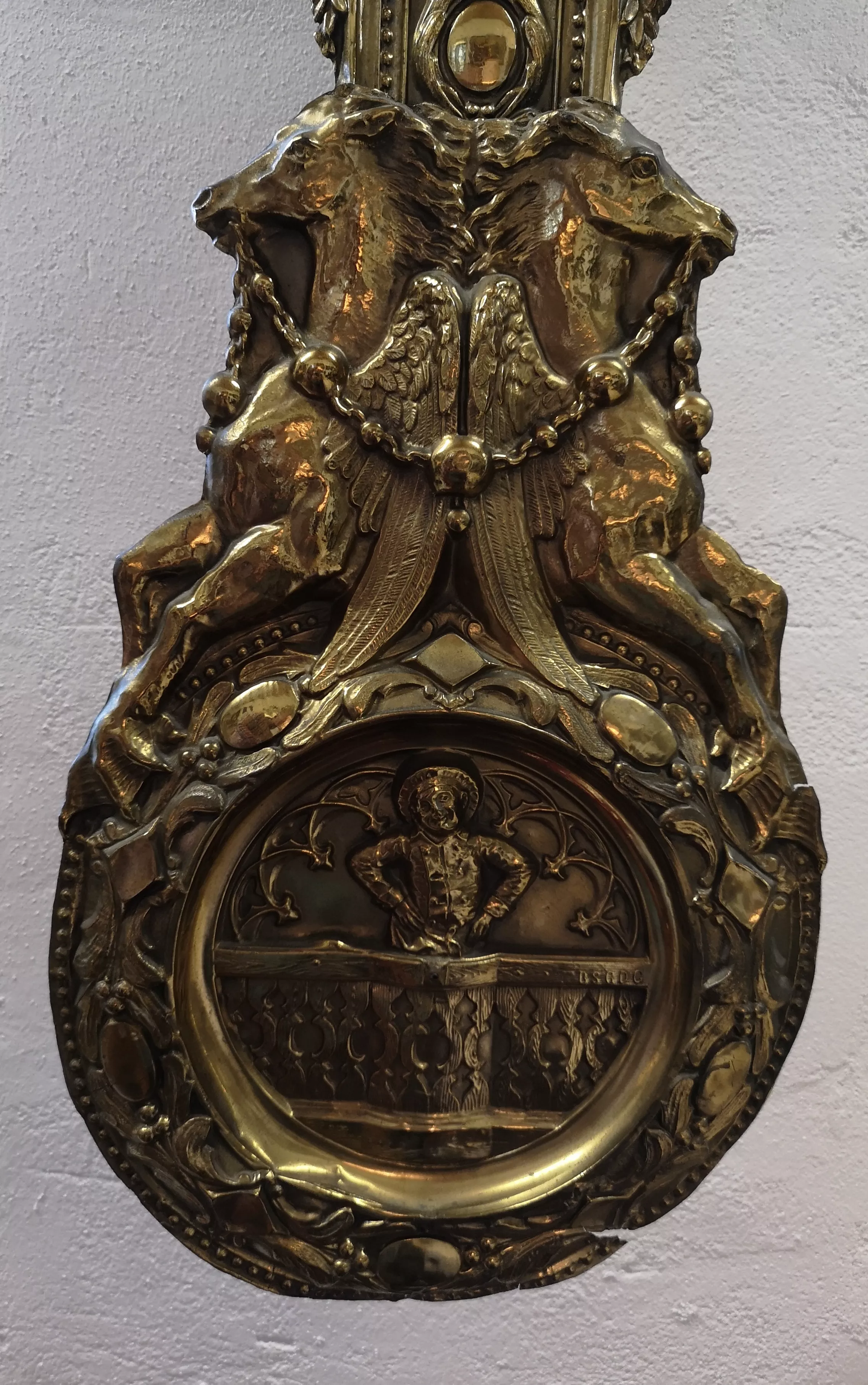 Antique wall clock