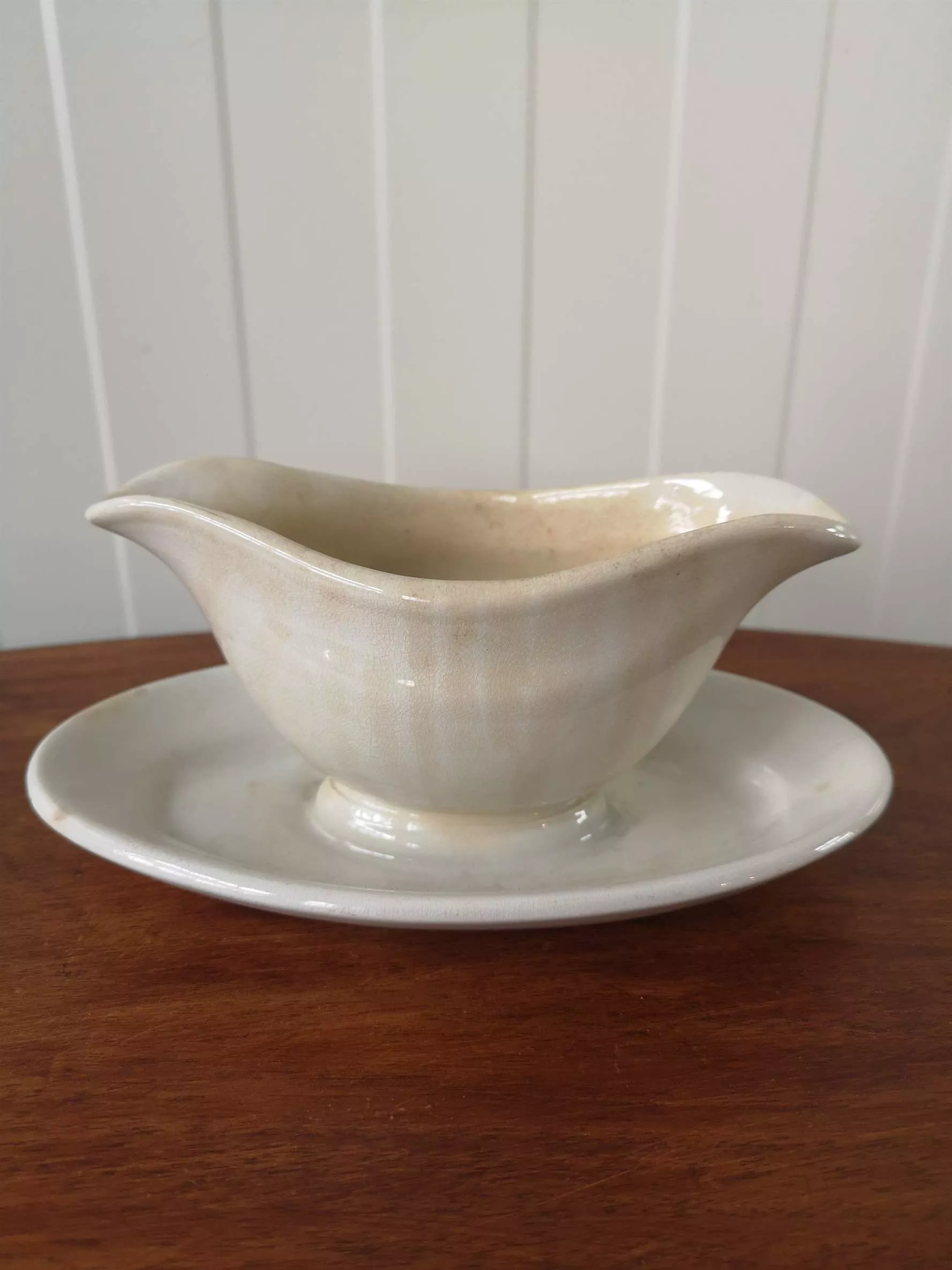 Antique Villeroy & Boch sauce bowl