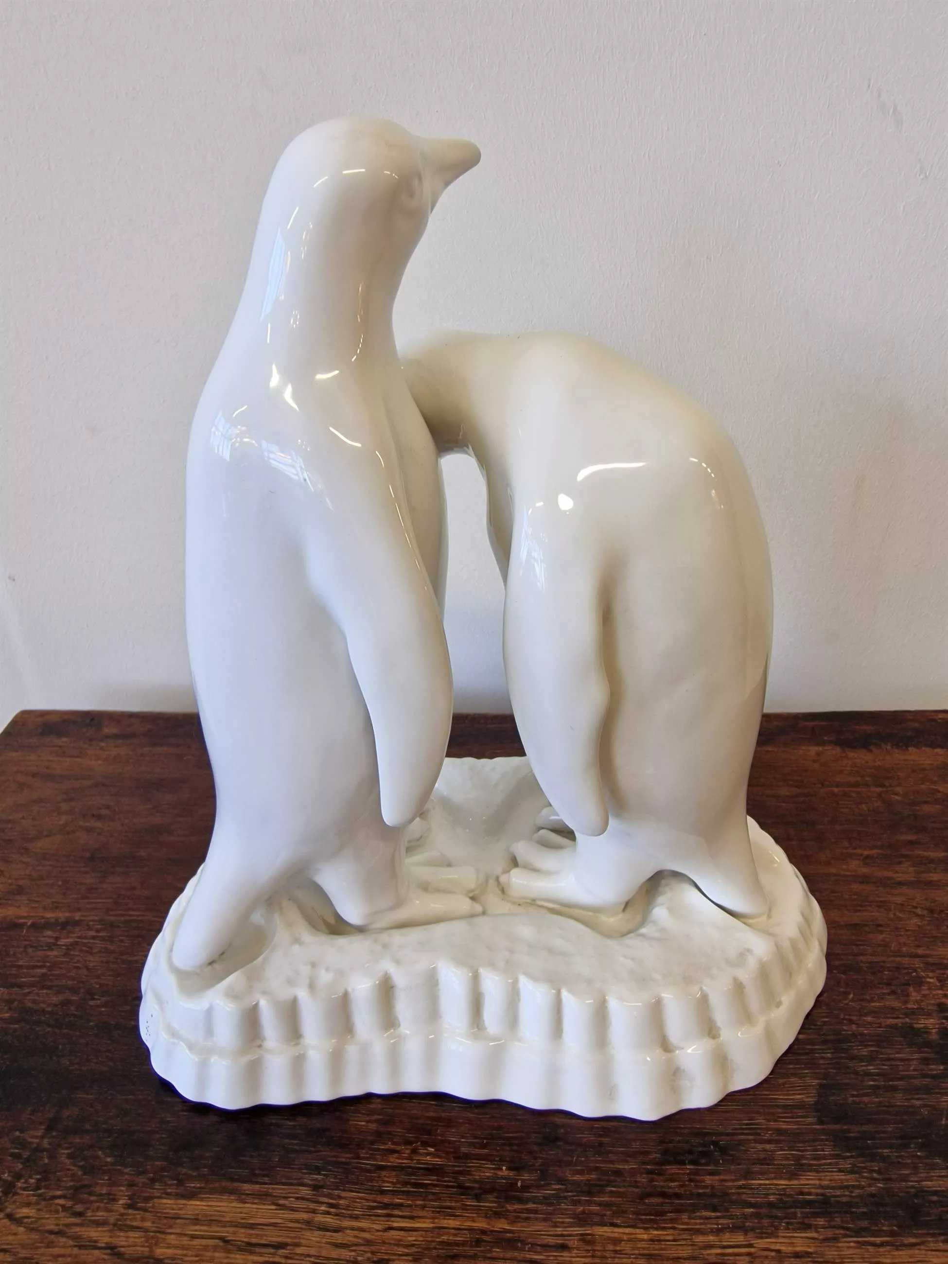 Porcelain penguins