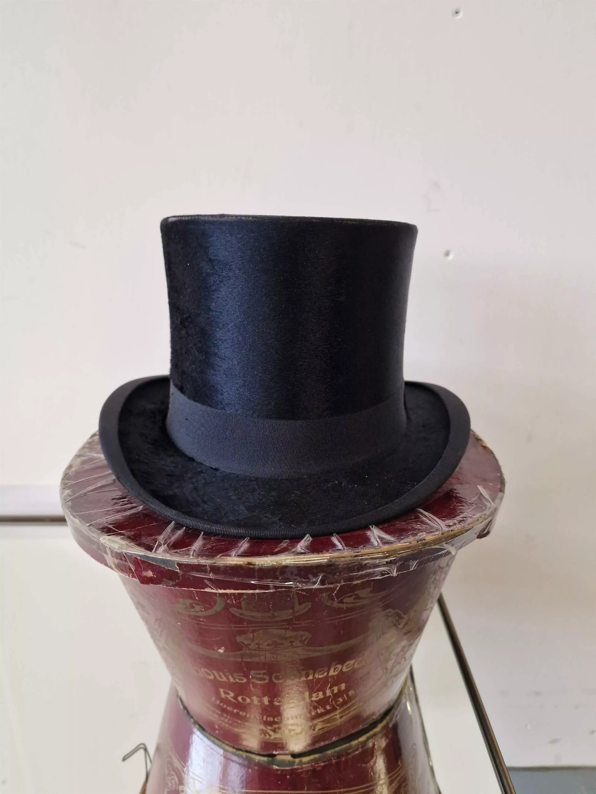 Antique cylinder in original box