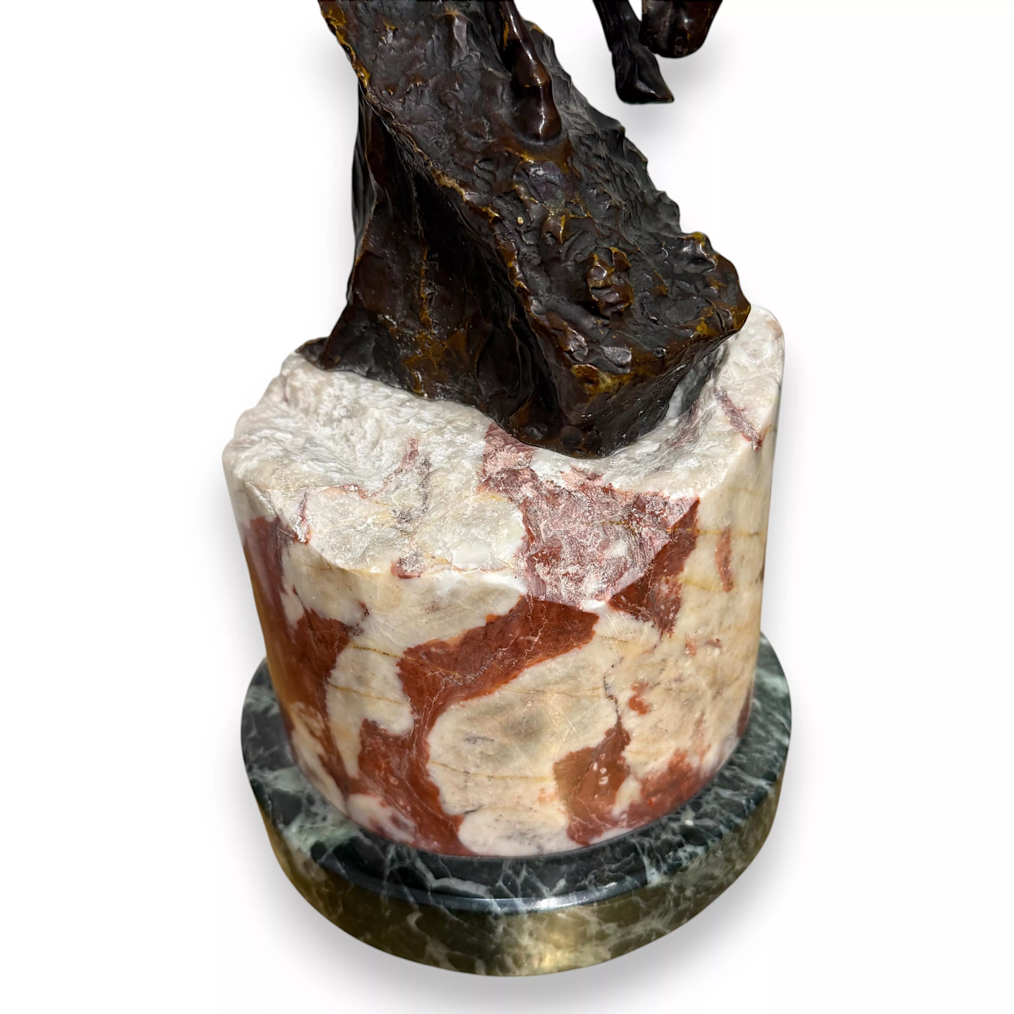 Frederic Remington Bronze Sculpture – “The Mountain Man”, 20th Century