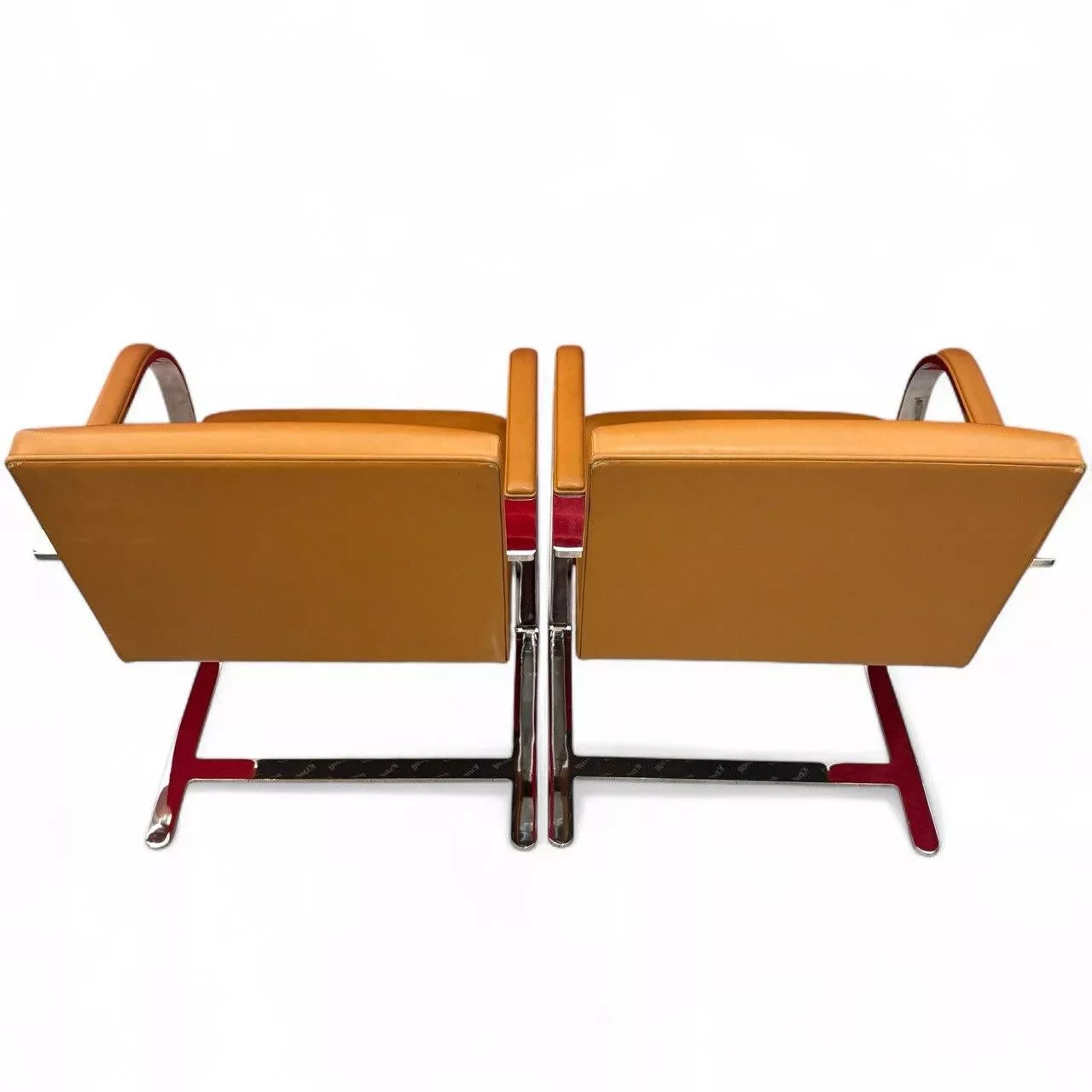 Set of BRNO Chairs by Mies van der Rohe, Knoll Edition` 1980
