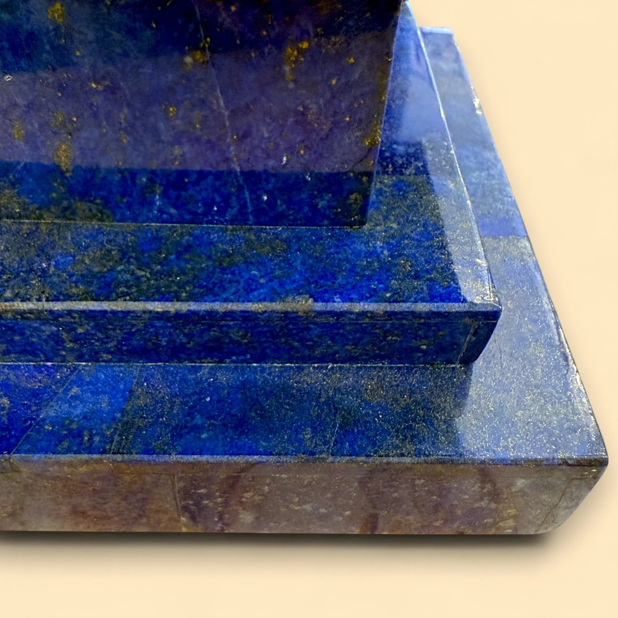 Paire d&39;obélisques en lapis-lazuli, Afghanistan, XIXe siècle 
