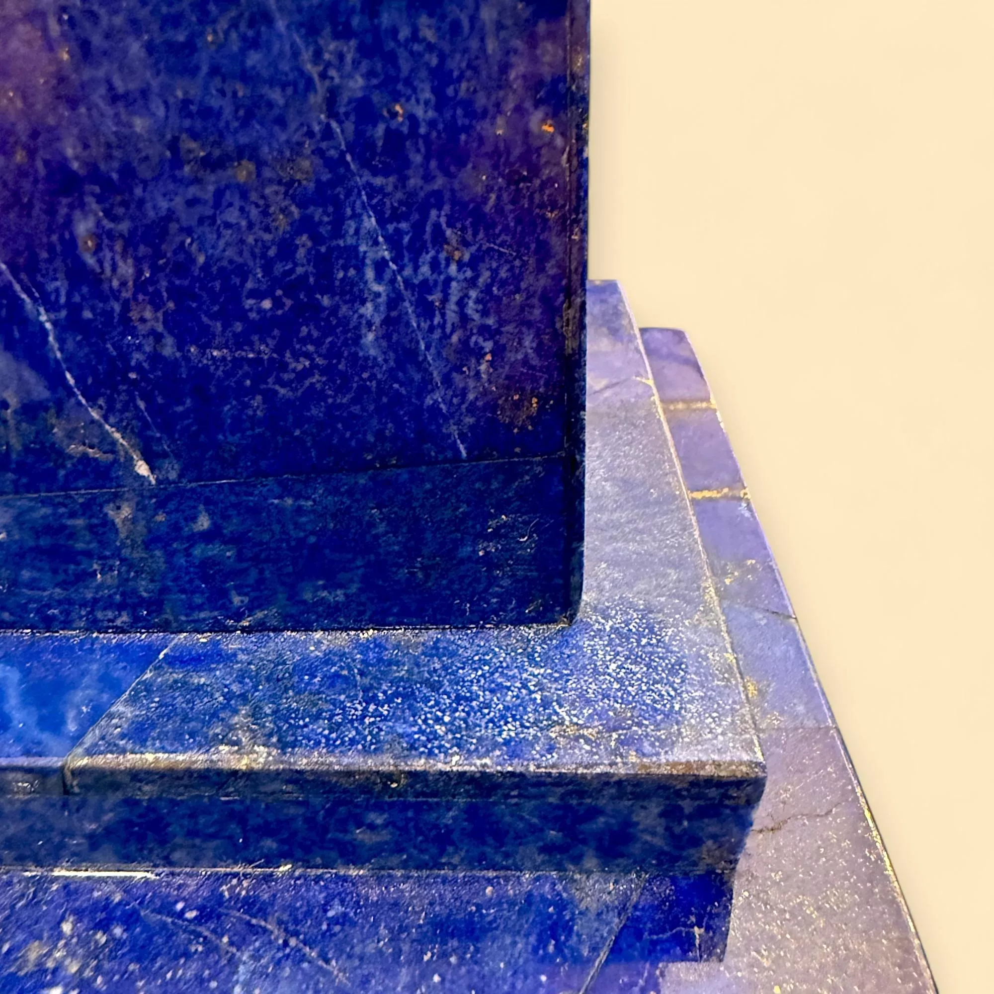 Paire d&39;obélisques en lapis-lazuli, Afghanistan, XIXe siècle 