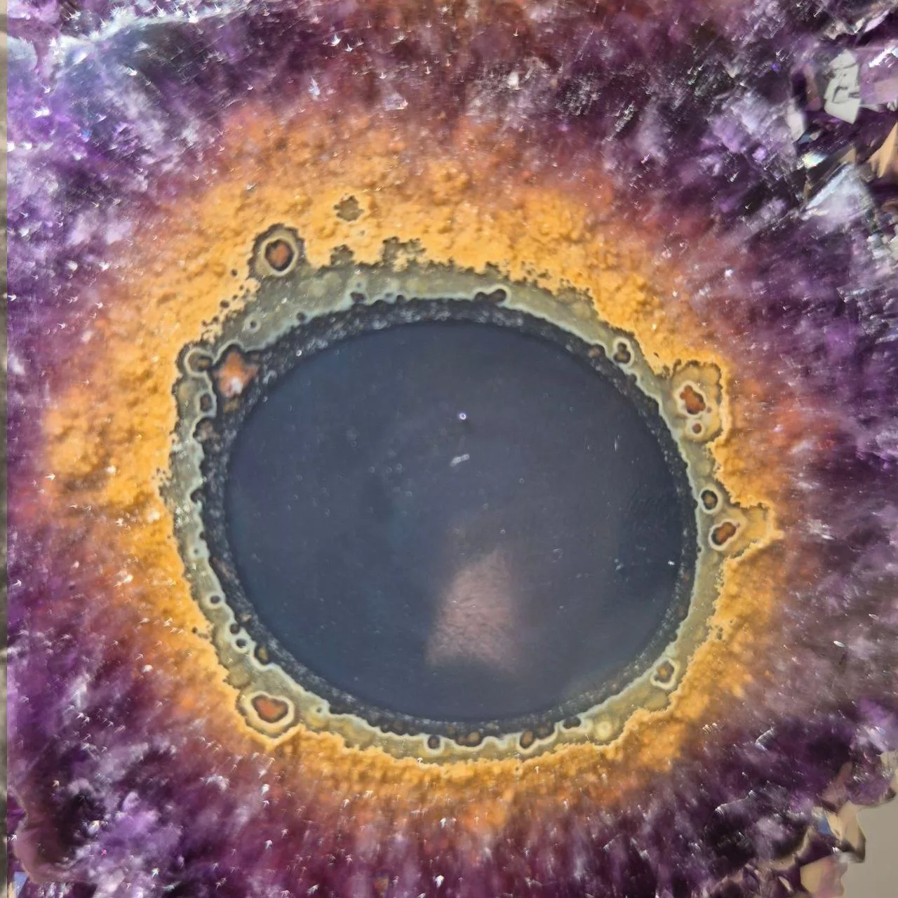 Large Natural Amethyst Stalactite Flower – Grade A  Uruguay