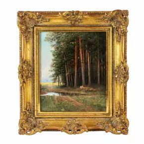 Александра Егоровна МАКОВСКАЯ.  Опушка леса (1887 г.)