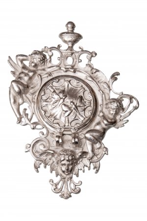 Molded shelf with angels