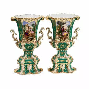 Paire de Vases epoque Galante 