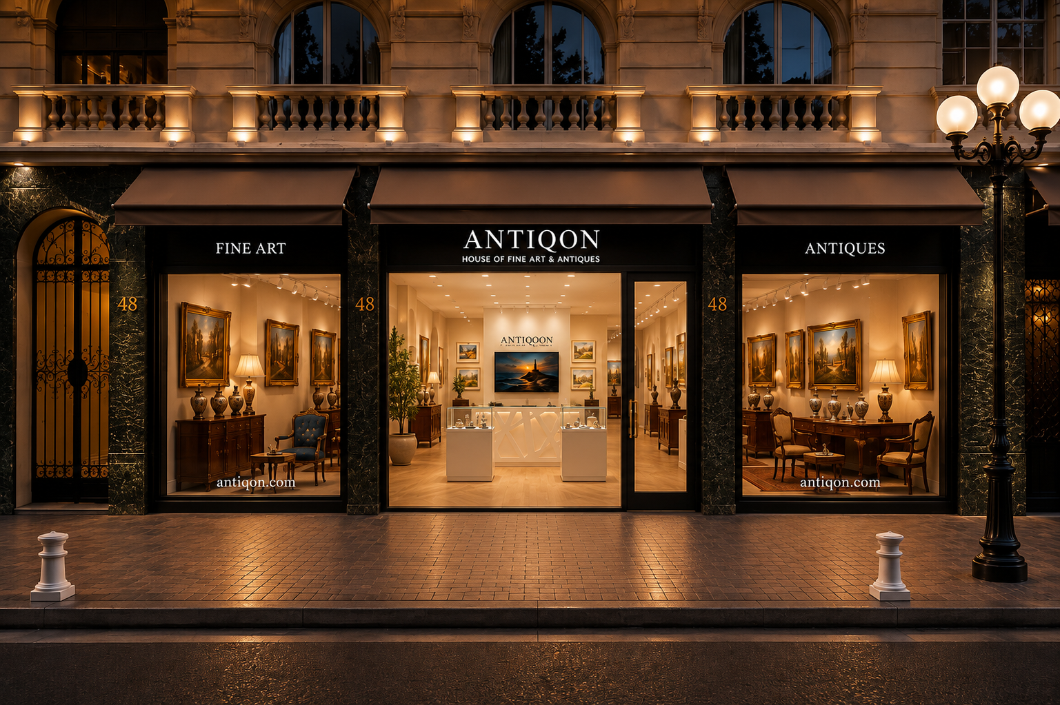 Maison ANTIQON storefront