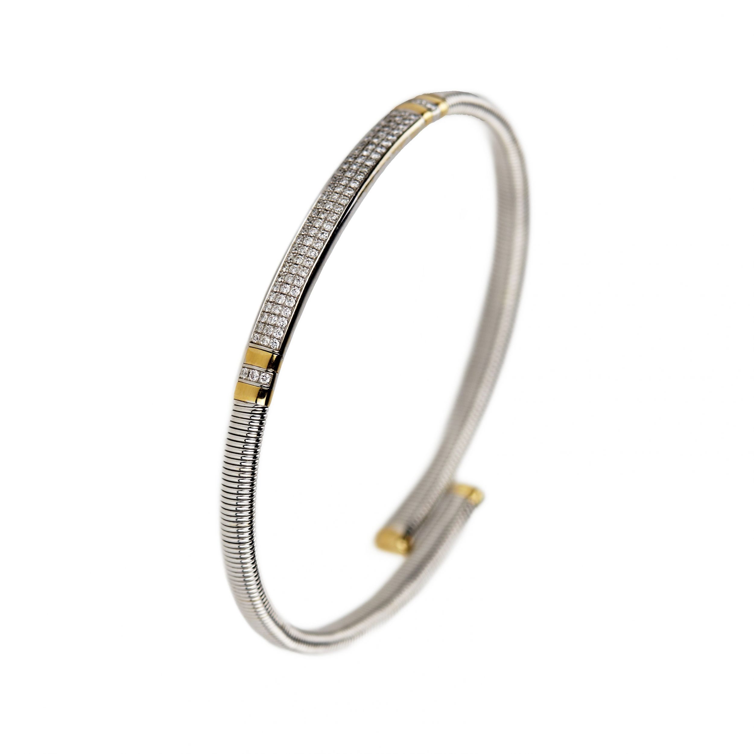 Graceful-gold-bracelet-with-diamonds-Giorgio-Visconti-