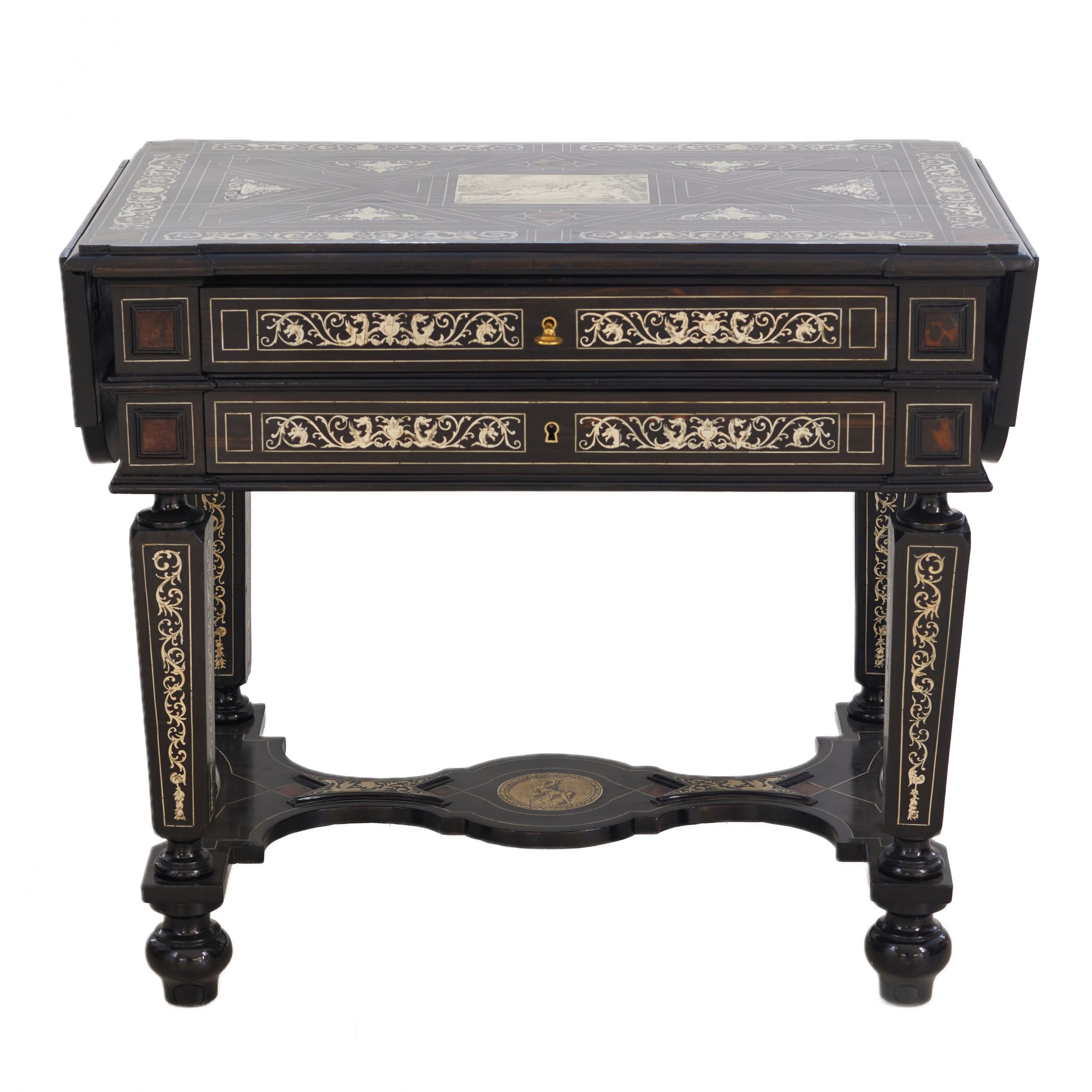 Ferdinando-Pogliani-Desk-from-the-19th-century-in-the-Neo-Renaissance-style