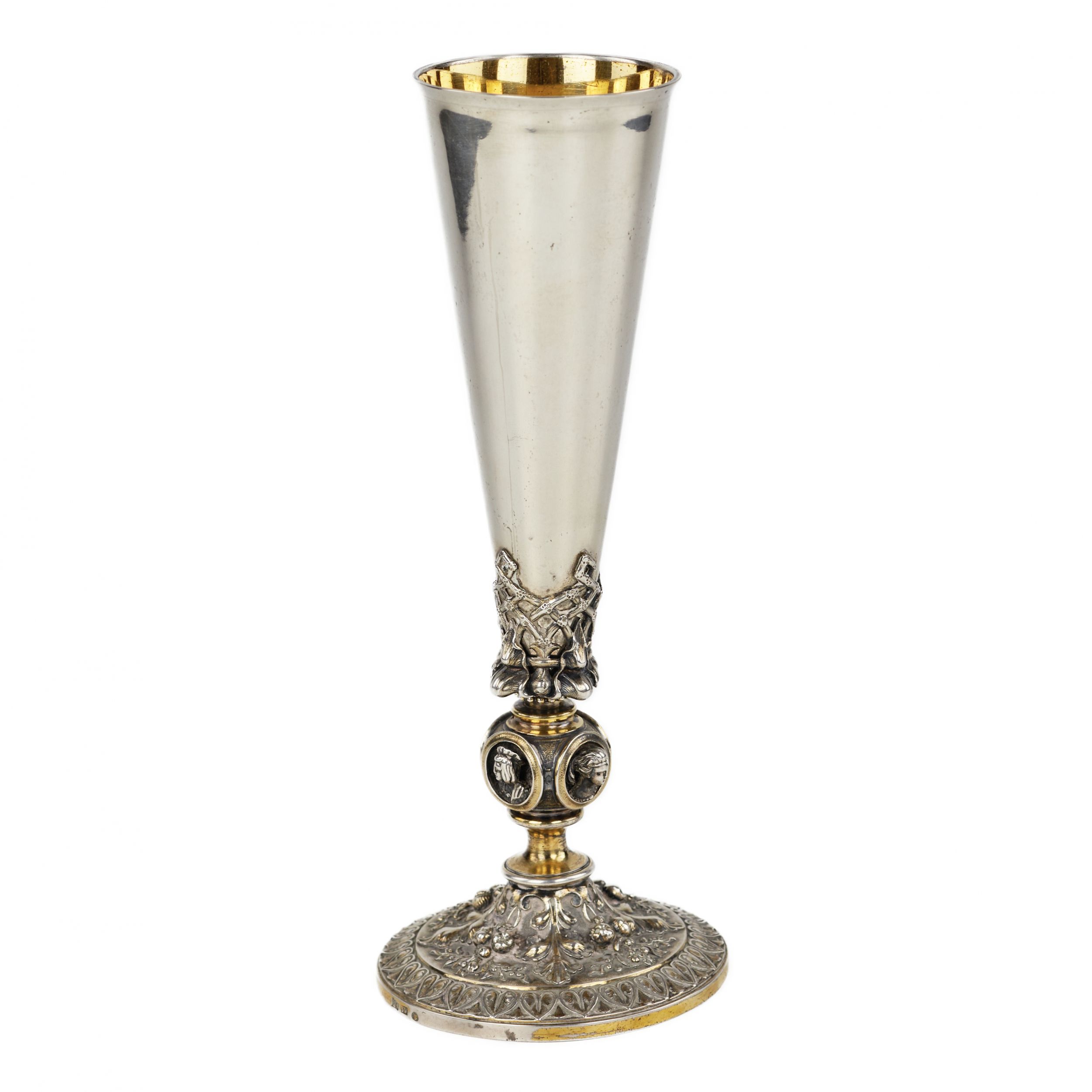 Gilded-silver-goblet-St-Petersburg-84-samples-late-19th-century-