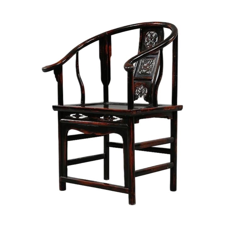 Huanghuali chair, Qing dynasty, 19th century 