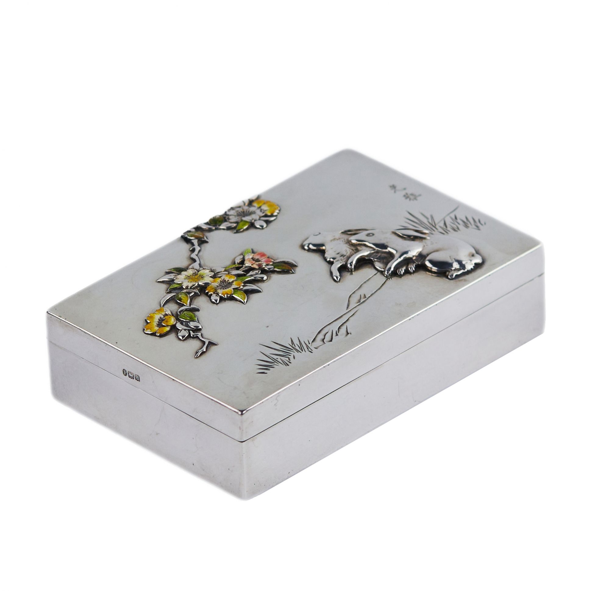 SILVER-TOBACCO-BOX-WITH-ENAMEL-DECORATION-CHINA-EARLY-20TH-CENTURY