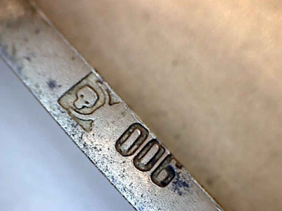 Silver cigarette case