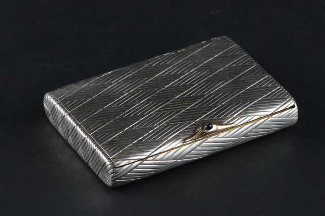 Silver cigarette case 